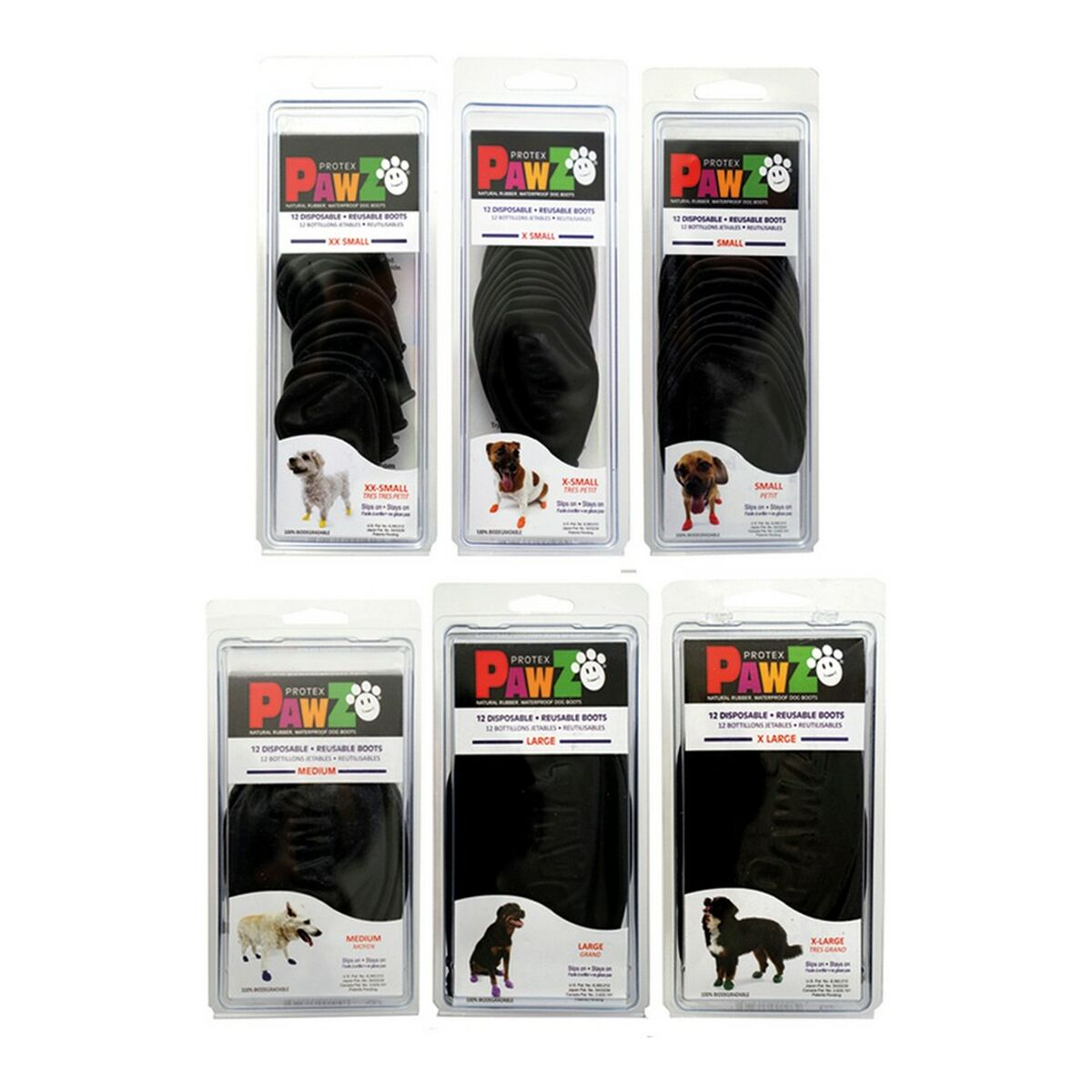 Boots Pawz Tiny Dog 12 Units — Vêtements pour chiens — photo 3