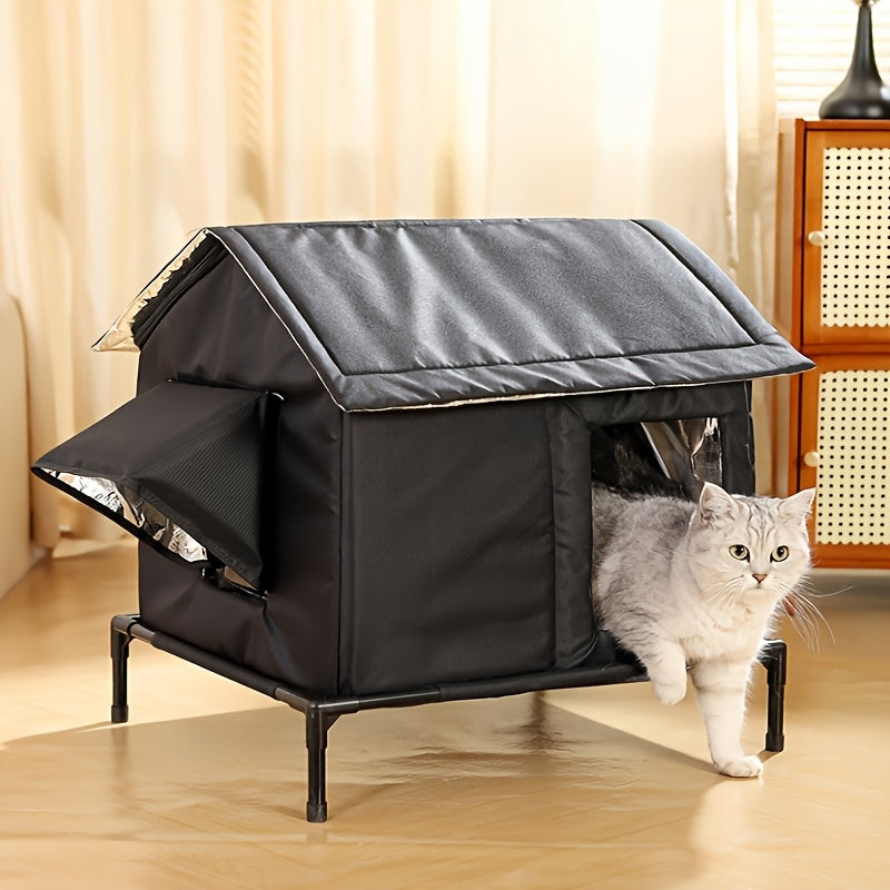 Tm Refuge extérieur pour chats Four Seasons avec boîte à glace — Arbres à chat et griffoirs — photo 3