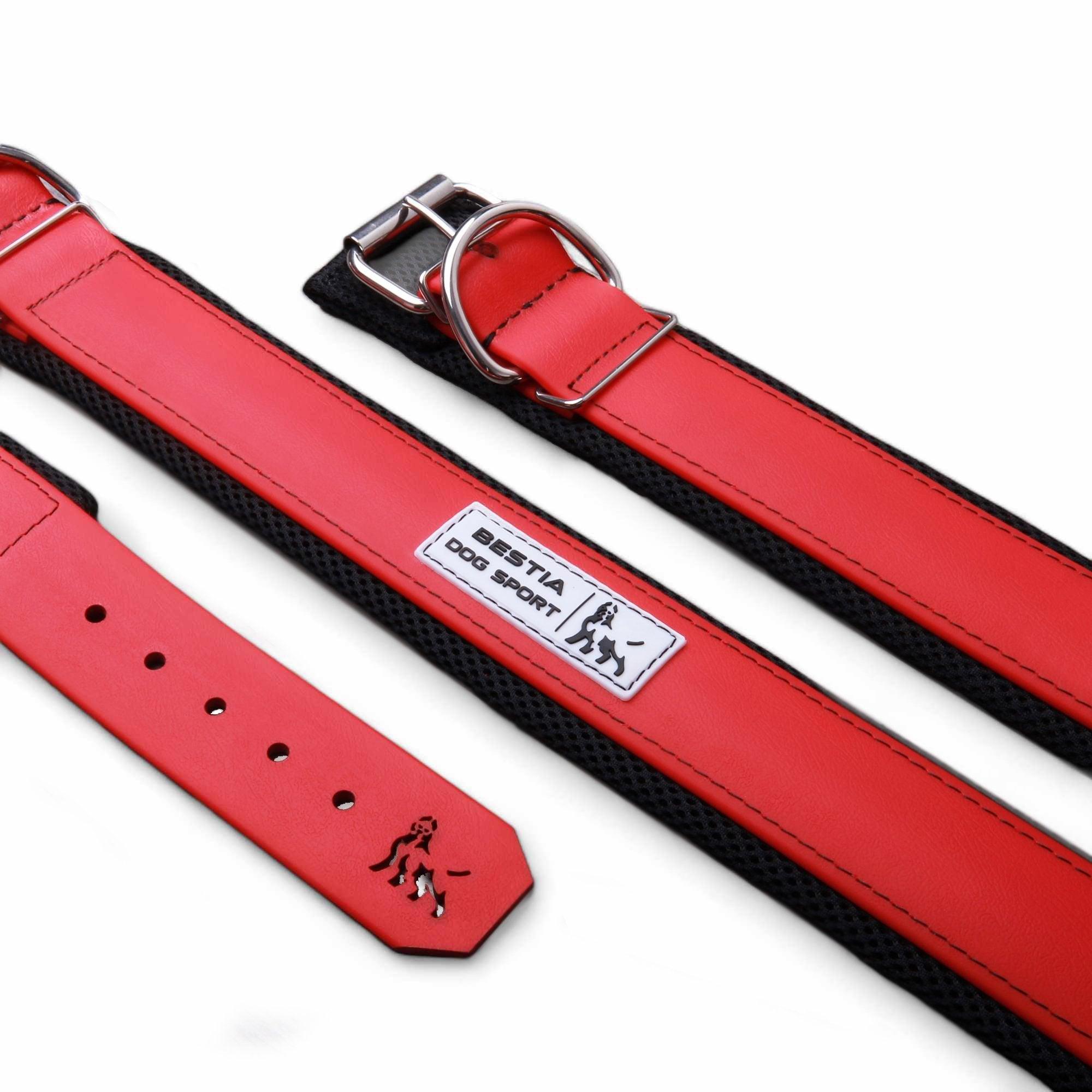 Collier Bestia dog sport rouge — photo 2