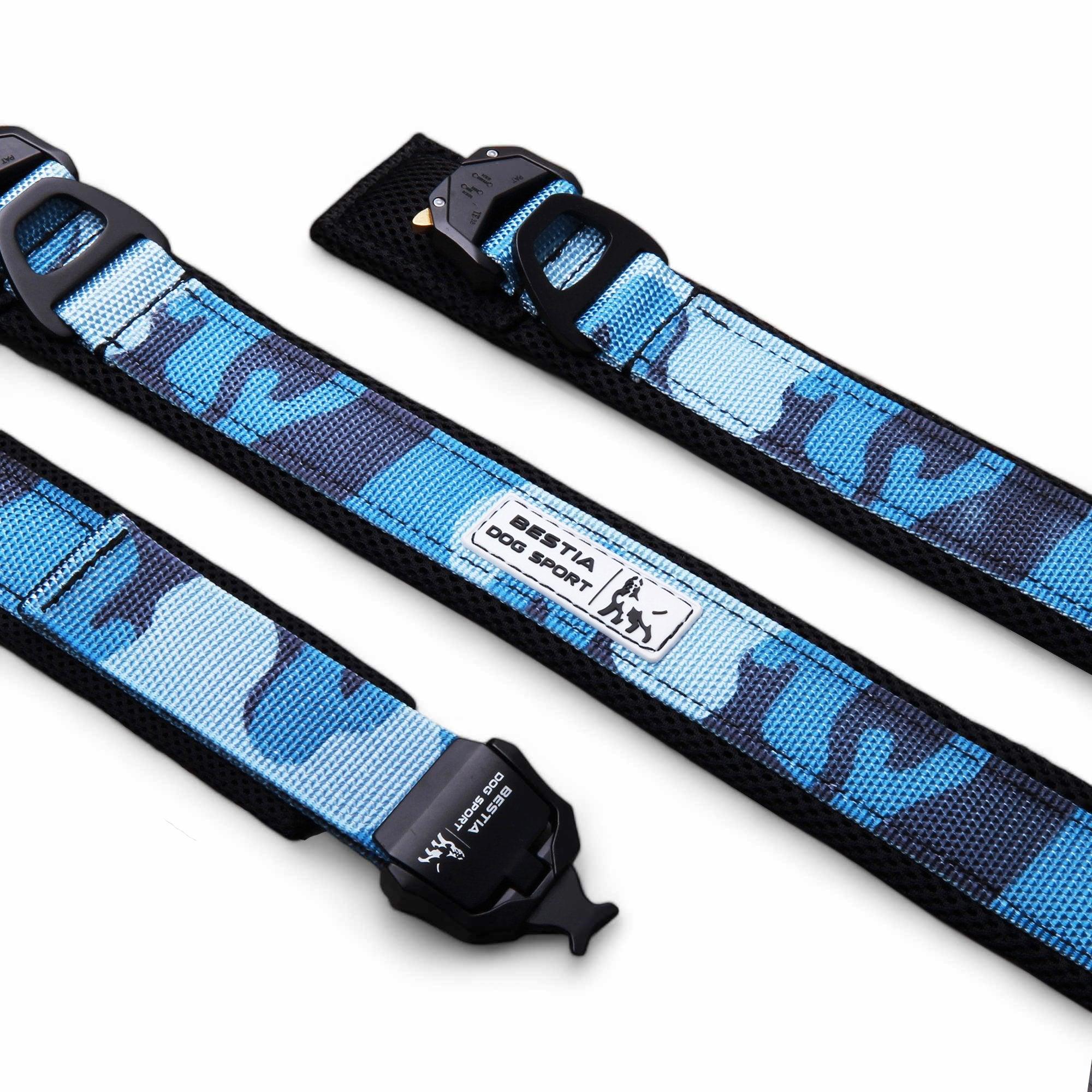 Collier Bestia Dog Sport à ouverture rapide bleu — photo 2