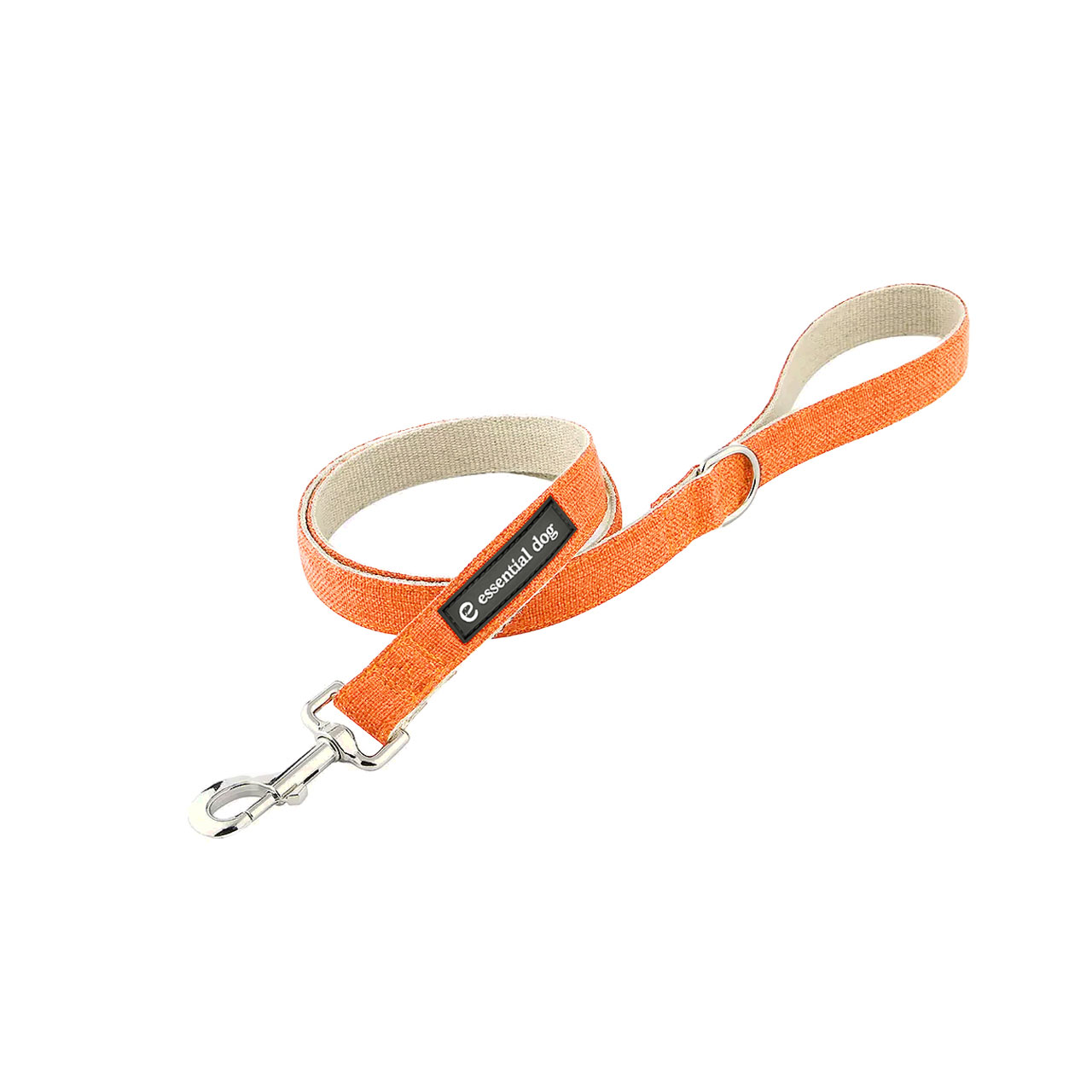 Essential Dog Laisse pour chien en chanvre biologique & coton - Orange Burst — Colliers, laisses et harnais — photo 4