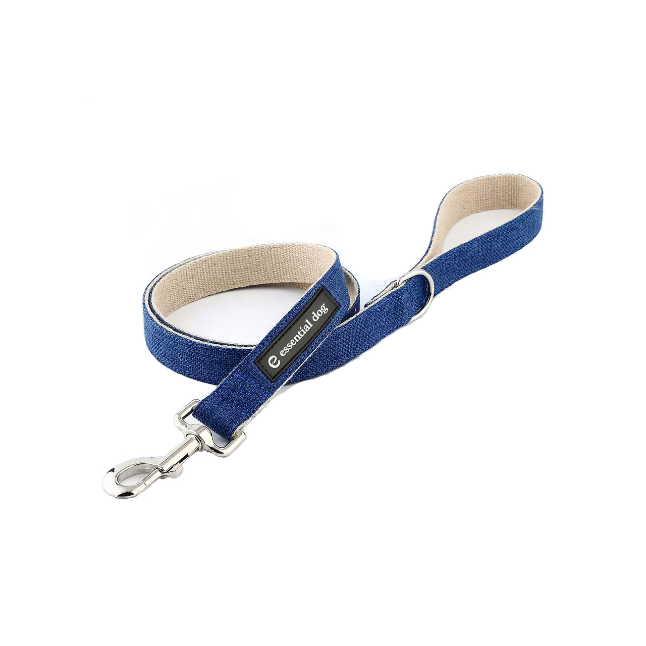 Essential Dog Laisse pour chien en chanvre biologique & coton - Bleu Encre — Colliers, laisses et harnais — photo 4