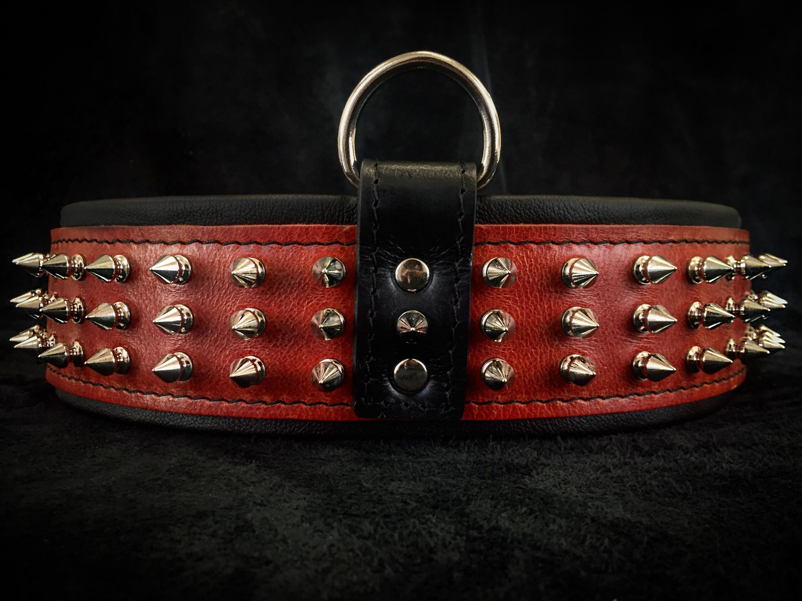 Bestia "Silver Giant" collier Rouge — photo 3
