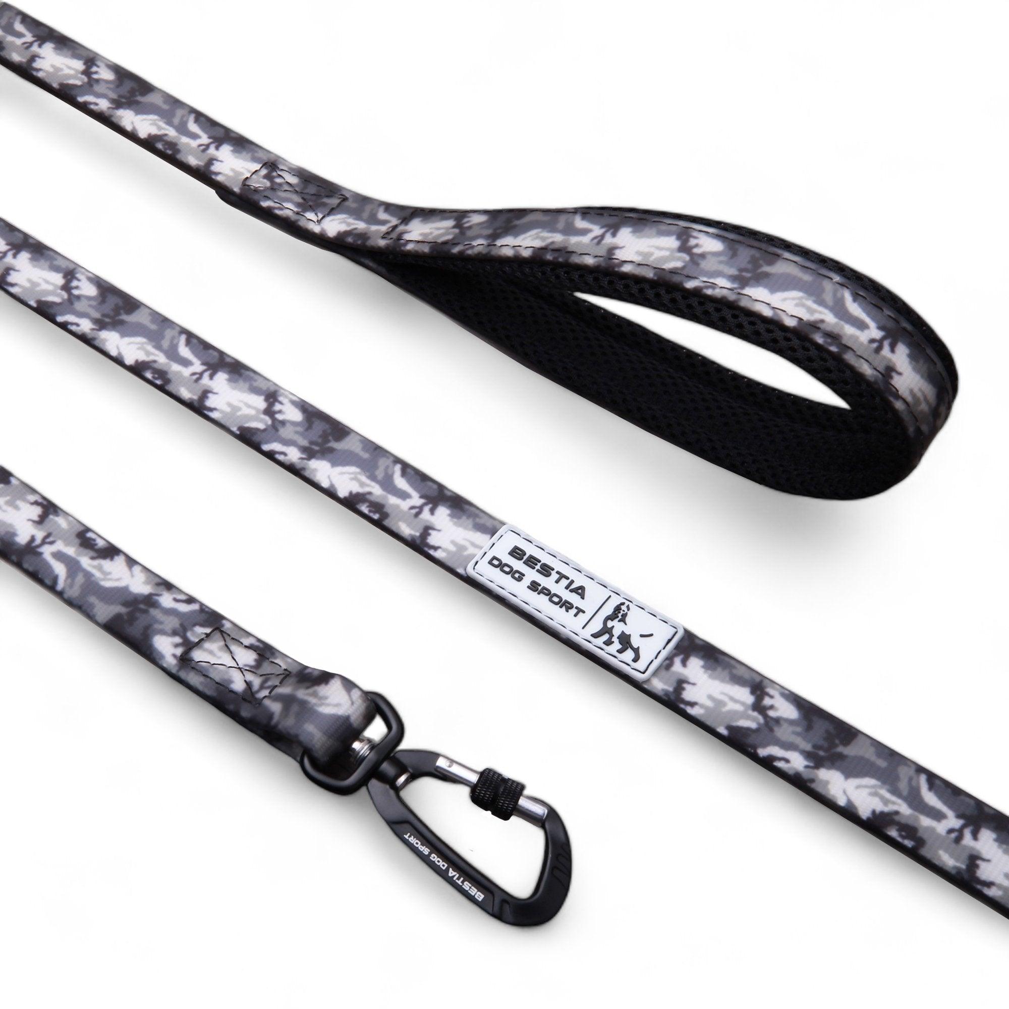 Laisse tactique Bestia Dog Sport camouflage gris — Colliers, laisses et harnais — photo 2