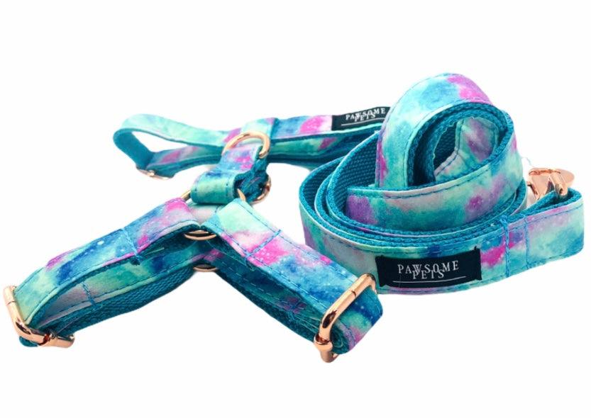 Pawsome Pets New York Bundle step-in - Sky (2 pièces) — Colliers, laisses et harnais — photo 5