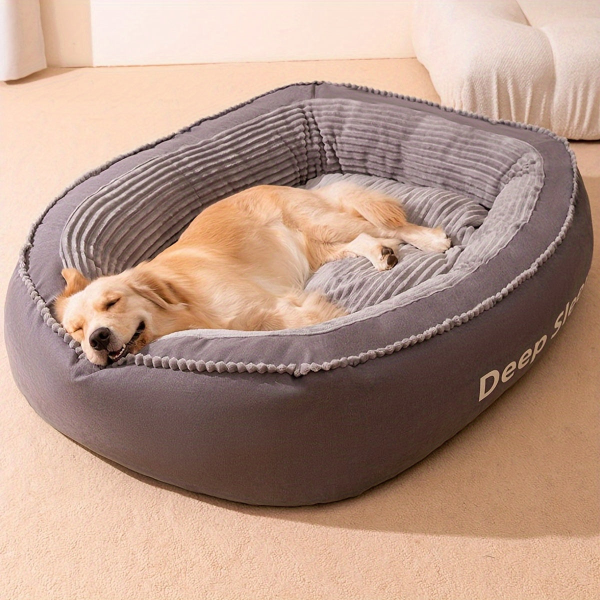 Tm Coussin pour couchage de chien doux, chaud et durable — Paniers et caisses — photo 4