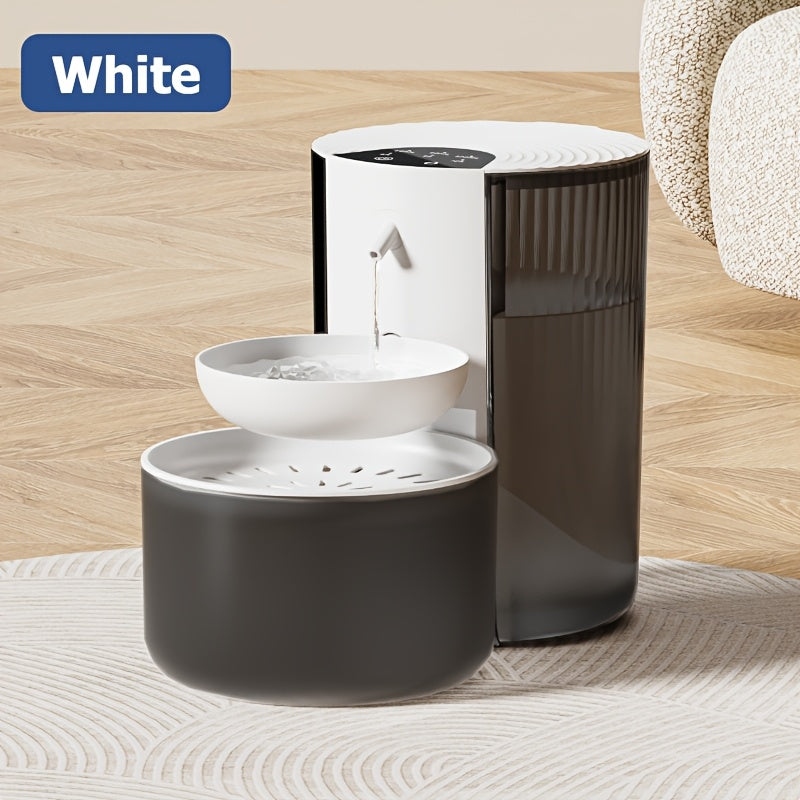 Tm Fontaine à eau intelligente pour chat avec 3L, USB & Batterie — Gamelles, distributeurs et fontaines — photo 5