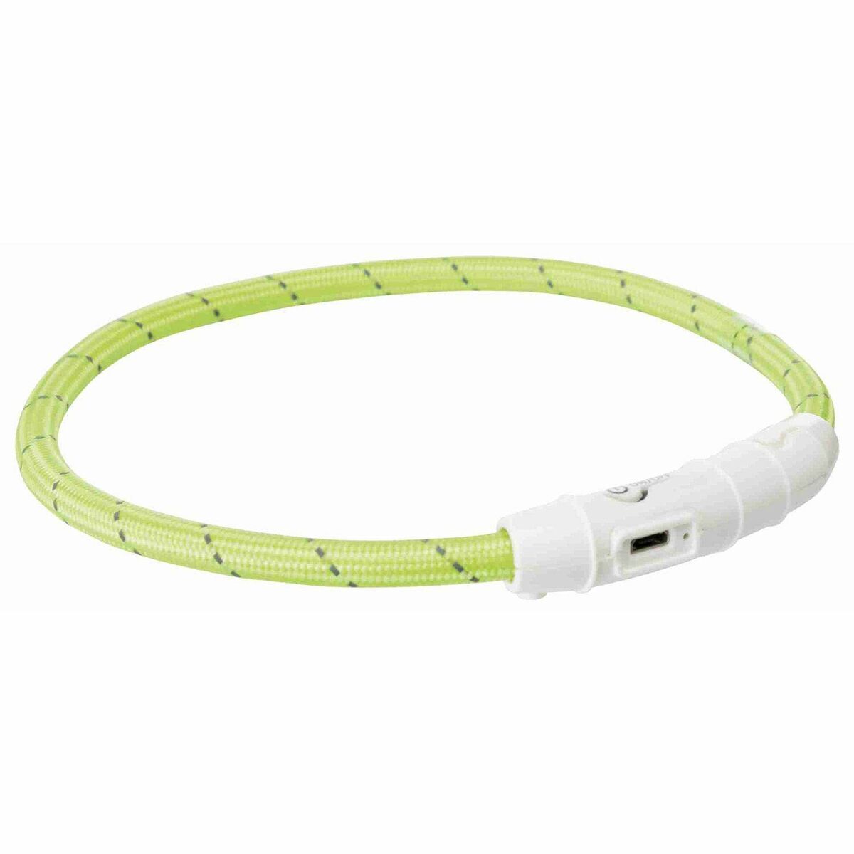 Obroża LED dla zwierząt Trixie Flash USB Green — photo 12