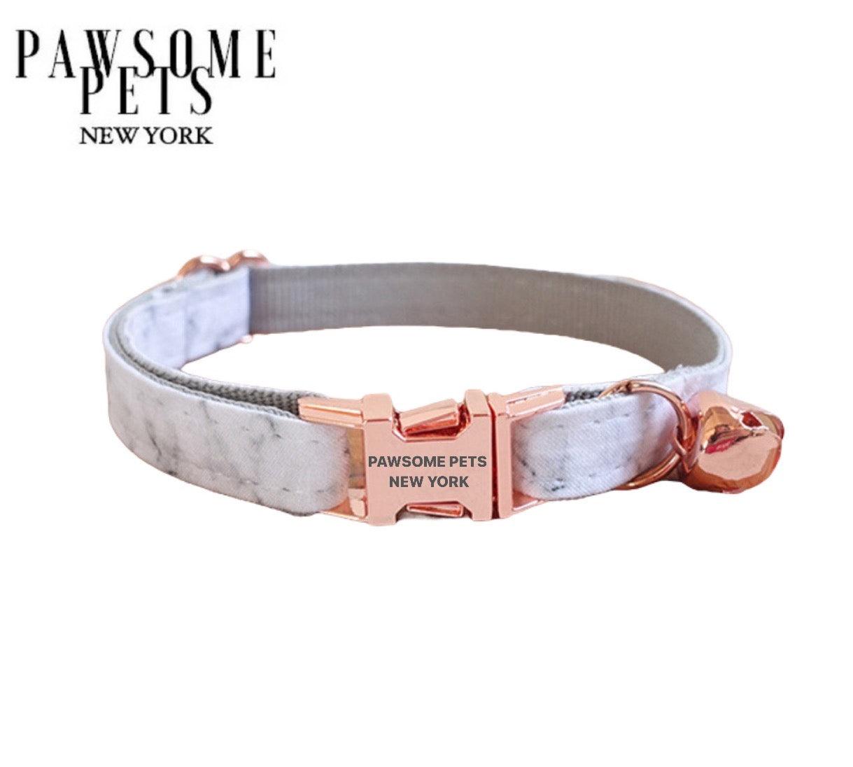 Pawsome Pets New York Collier pour petit chien et chat - Blanc Mable — photo 2