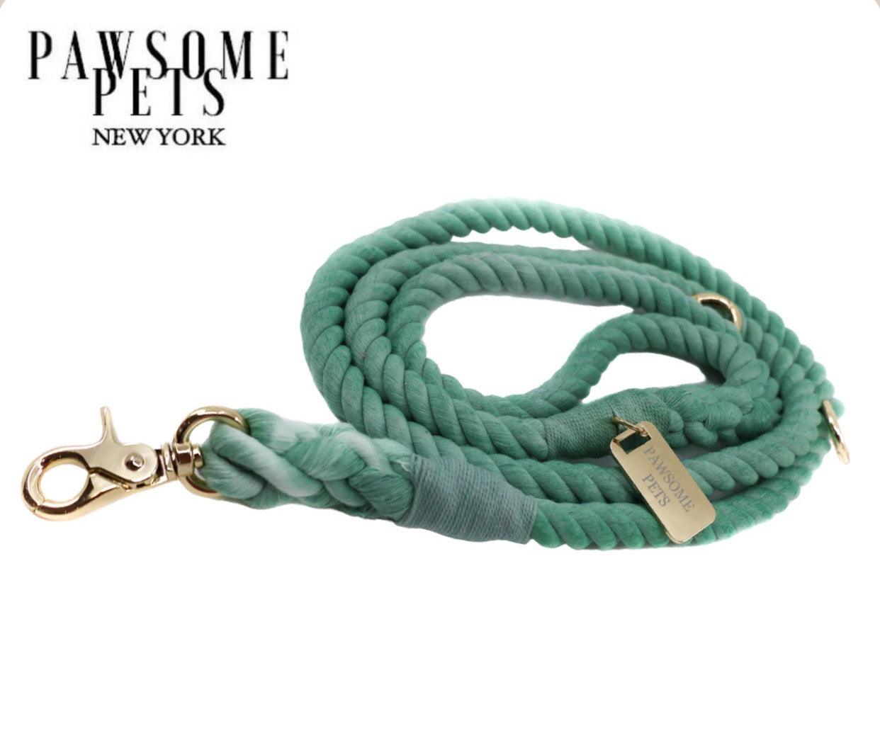 Pawsome Pets New York Smycz linowa - Sage — Obroże, smycze i szelki — photo 2