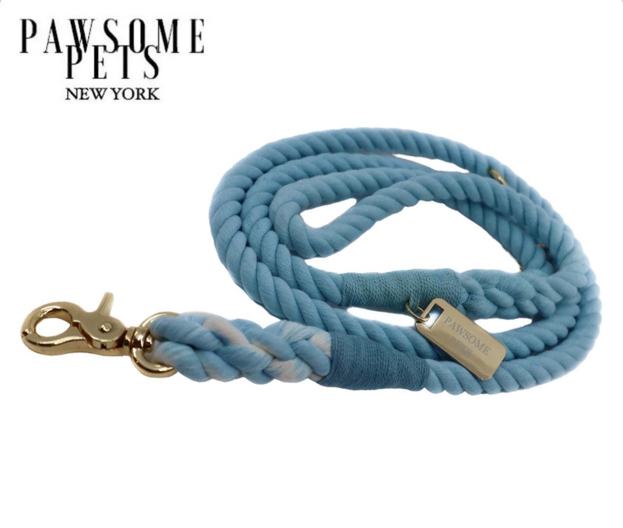 Pawsome Pets New York Smycz linowa - Denim — Obroże, smycze i szelki — photo 2