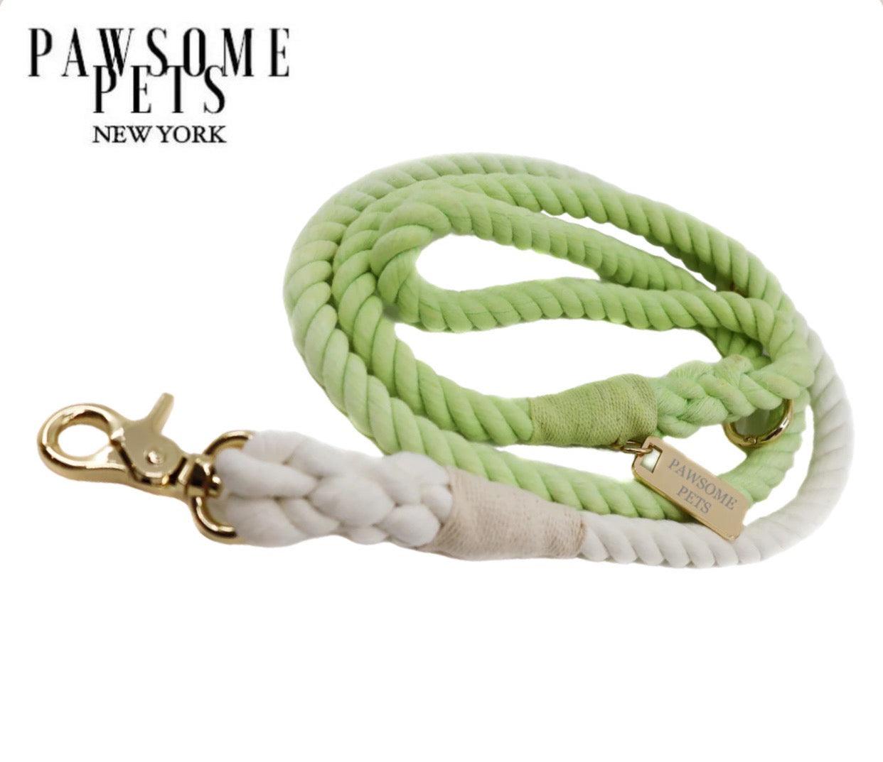 Pawsome Pets New York Smycz linowa - Sour lime — Obroże, smycze i szelki — photo 2