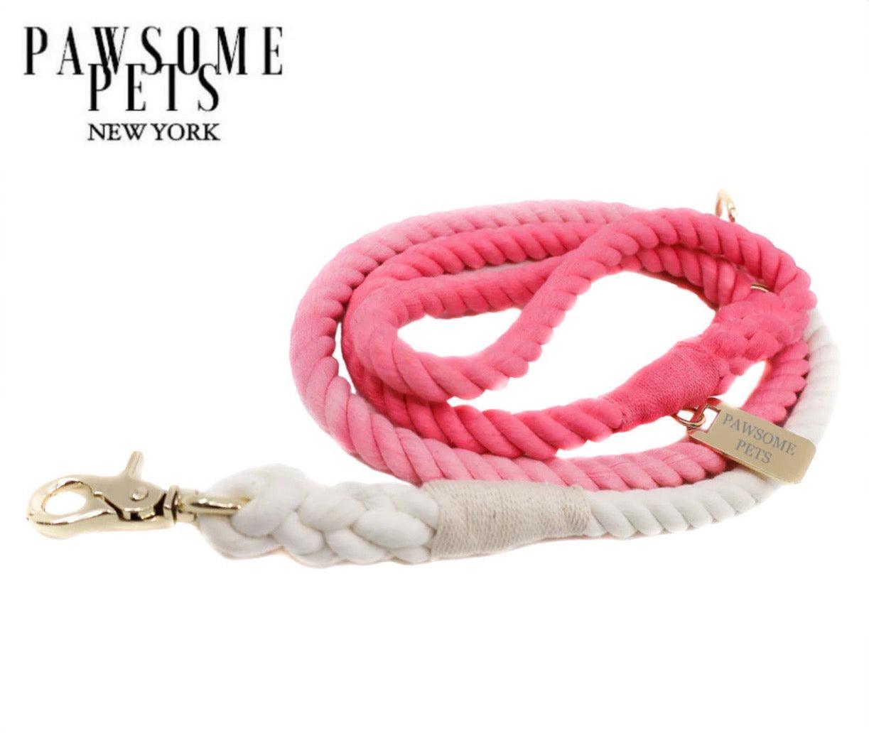 Pawsome Pets New York Smycz linowa - Flamingo — Obroże, smycze i szelki — photo 2