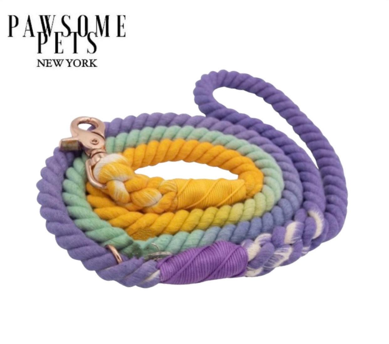 Pawsome Pets New York Smycz linowa - Sunset — Obroże, smycze i szelki — photo 2
