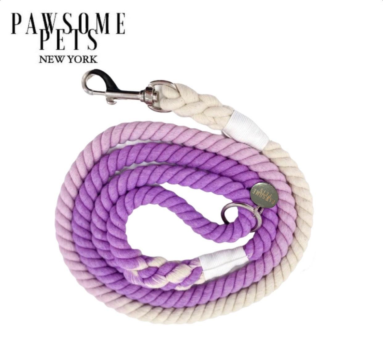 Pawsome Pets New York Laisse en corde - L'arc-en-ciel d'Ursula — Colliers, laisses et harnais — photo 2