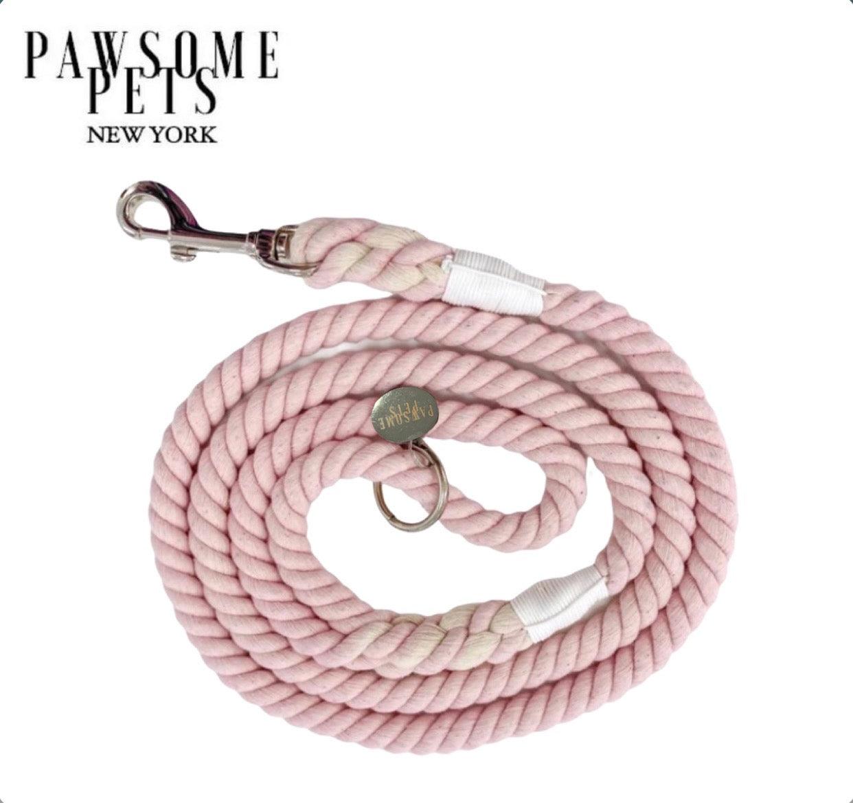 Pawsome Pets New York Laisse en corde - Rose argenté — Colliers, laisses et harnais — photo 2