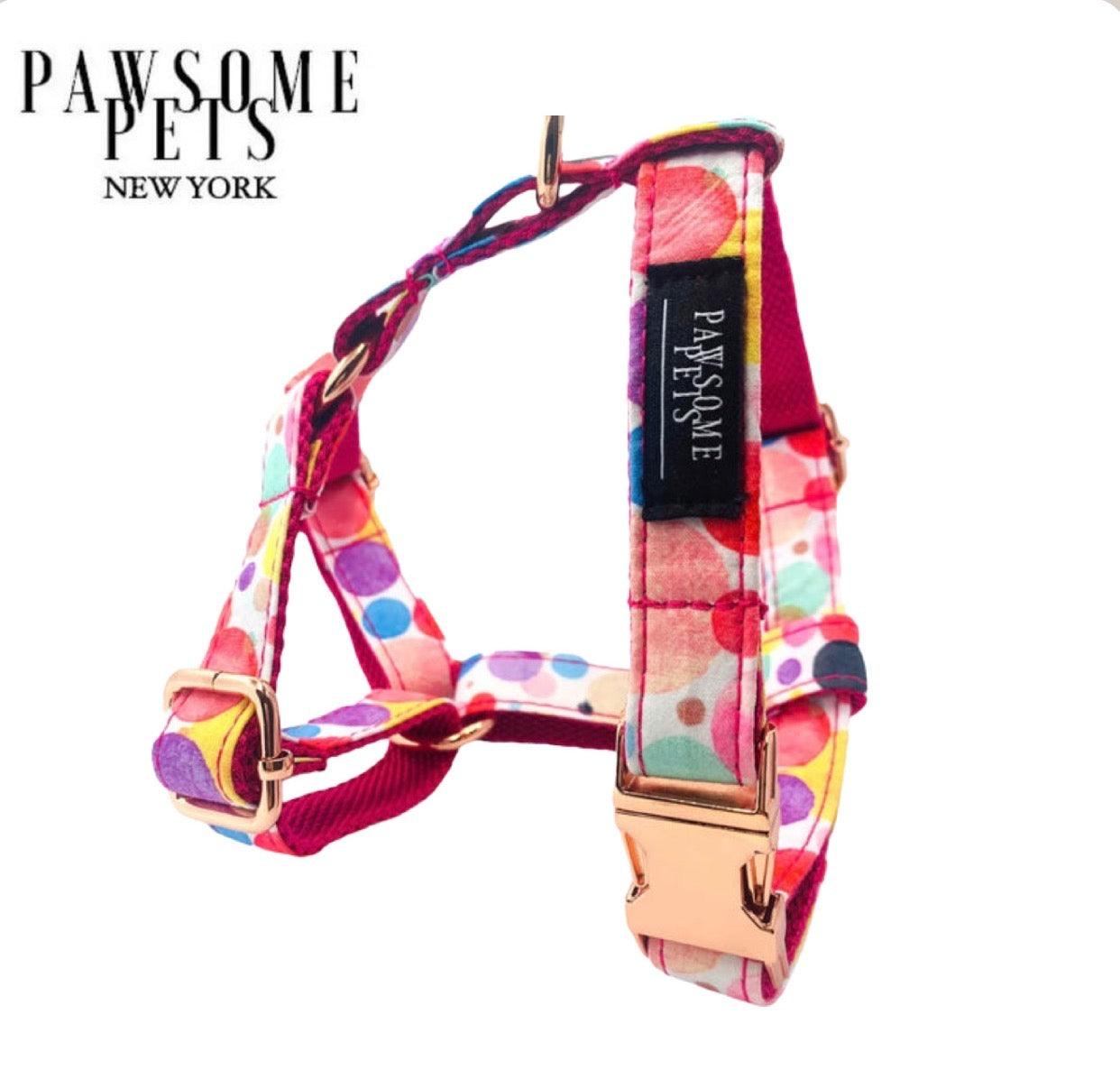 Pawsome Pets New York Szelki step-in - Oh my bubbles — Obroże, smycze i szelki — photo 2