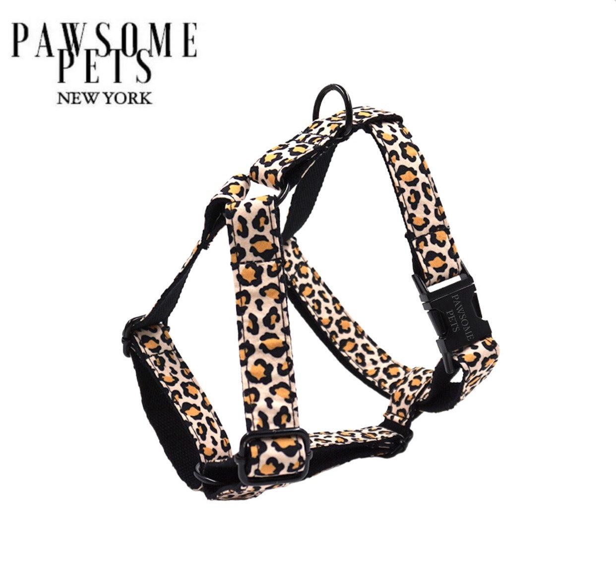 Pawsome Pets New York Harnais step-in - Léopard — Colliers, laisses et harnais — photo 2