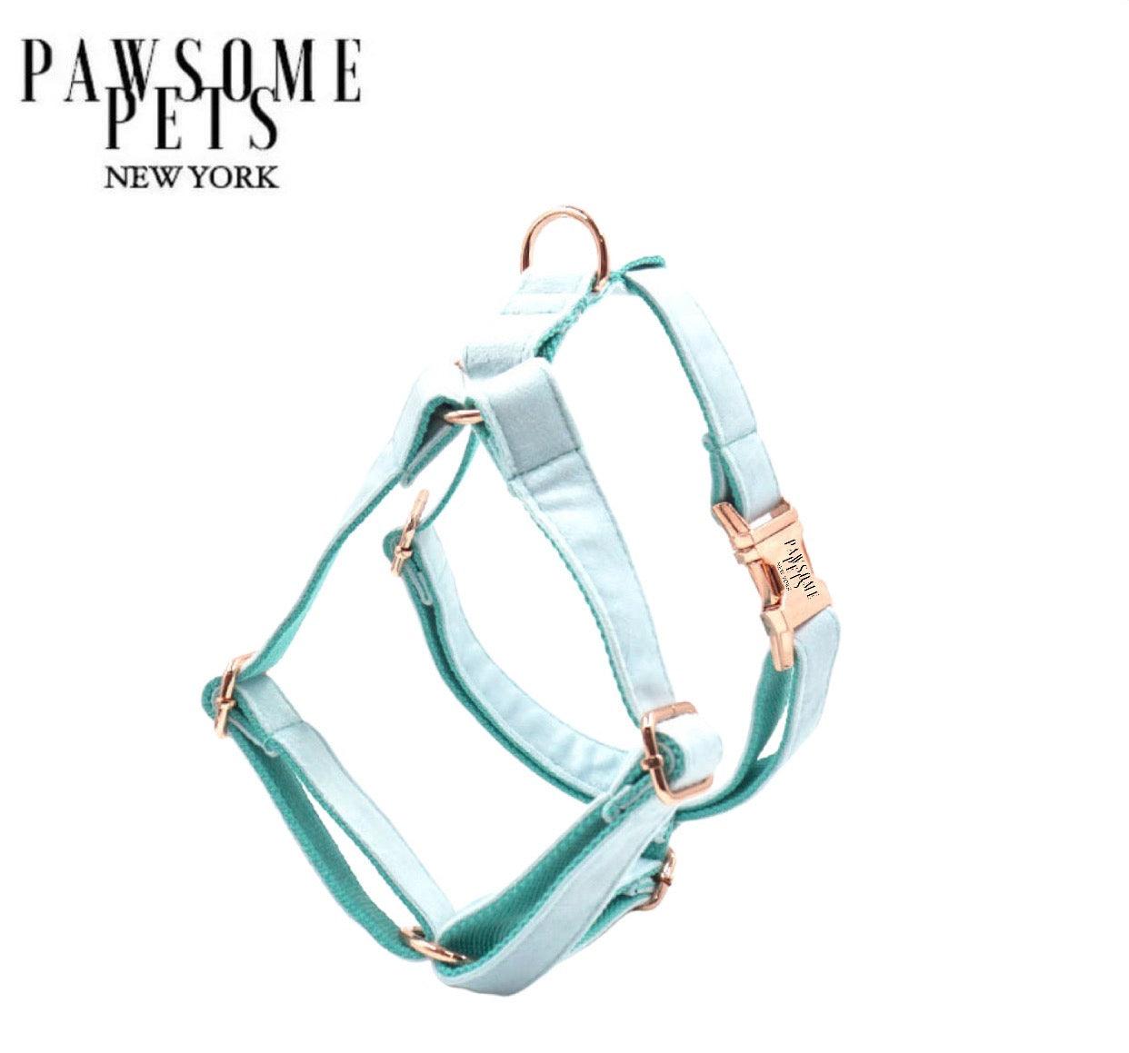 Pawsome Pets New York Szelki step-in - Lodowy niebieski — Obroże, smycze i szelki — photo 2