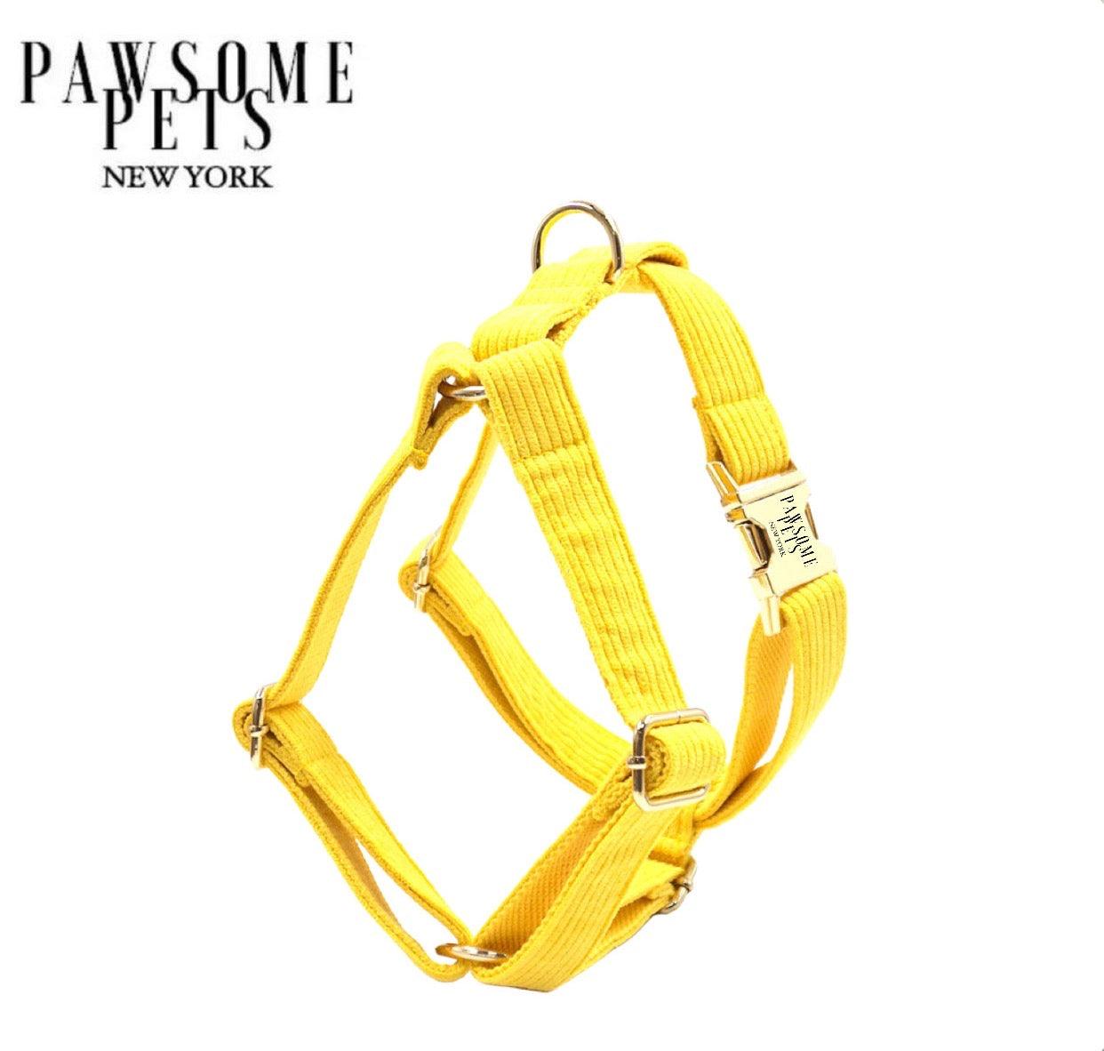 Pawsome Pets New York Szelki step-in - Jasny żółty — Obroże, smycze i szelki — photo 2