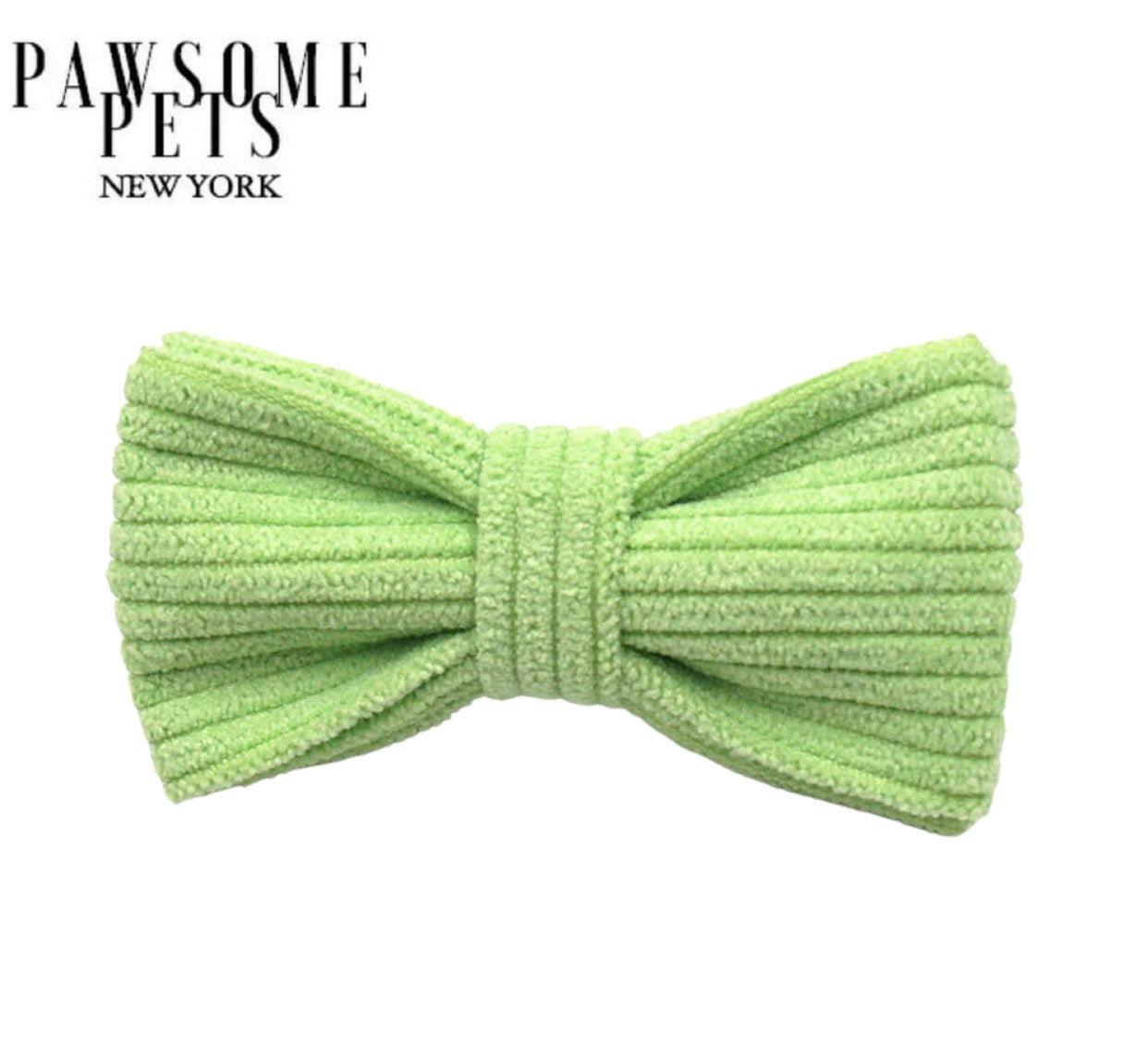 Pawsome Pets New York Muszka - Bean green — Ubranka dla psów — photo 2