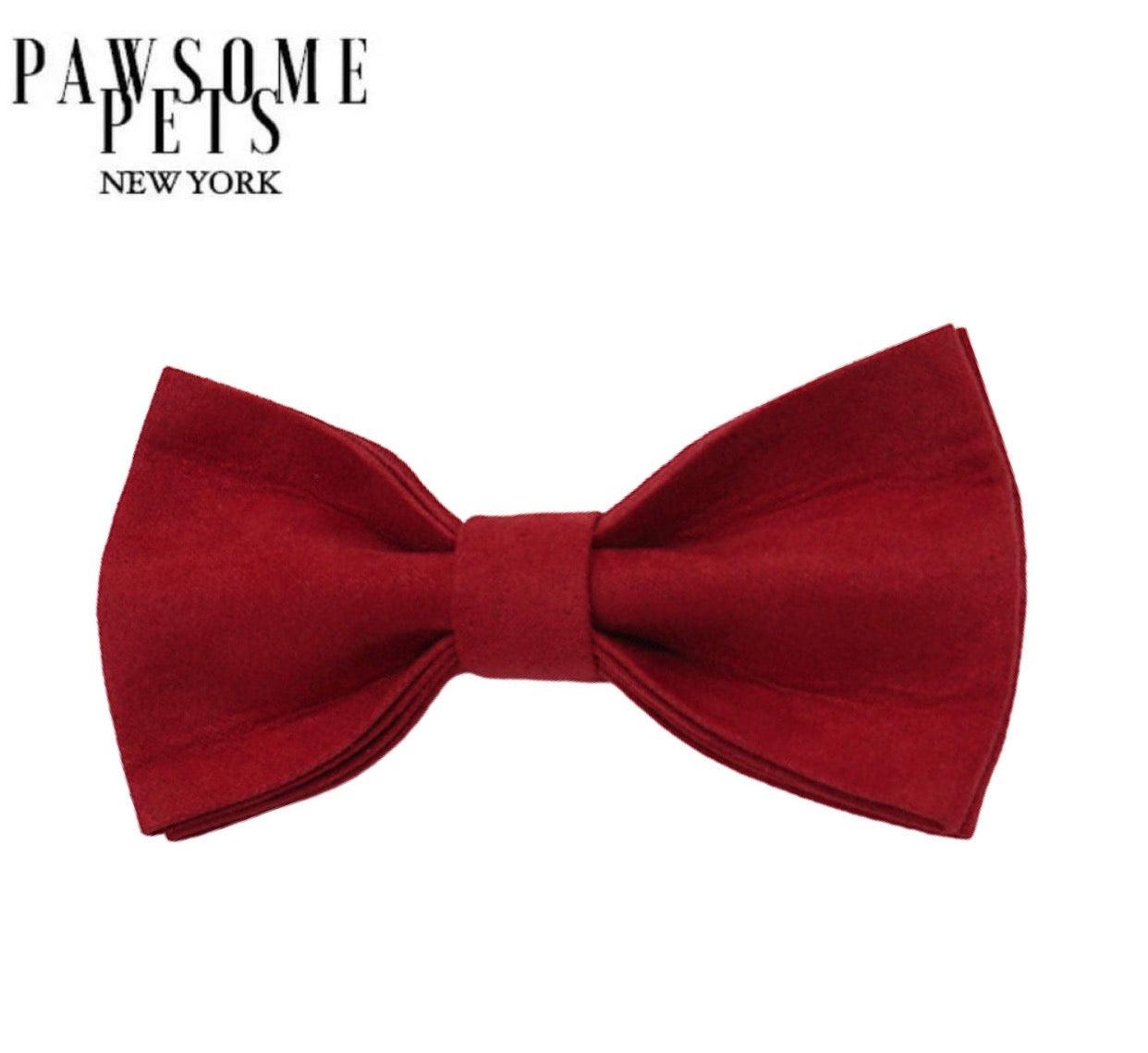 Pawsome Pets New York Nœud papillon - Rouge framboise — Vêtements pour chiens — photo 2