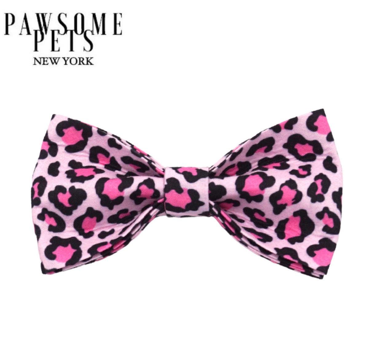 Pawsome Pets New York Muszka - Różowy leopard — Ubranka dla psów — photo 2