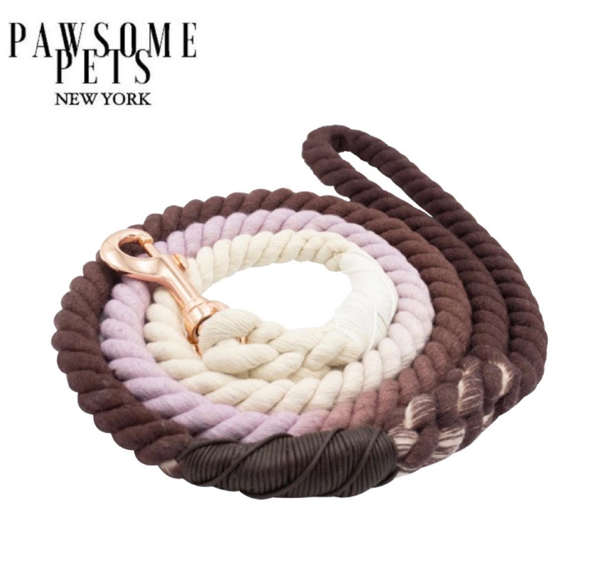 Pawsome Pets New York Laisse en corde - Chocolate love — Colliers, laisses et harnais — photo 2
