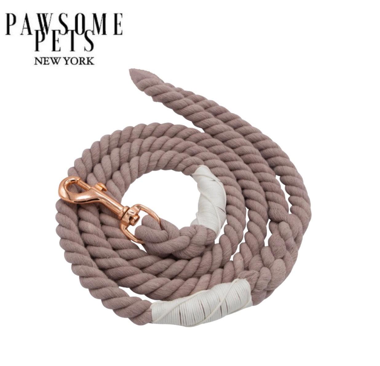 Pawsome Pets New York Smycz linowa - Khaki — Obroże, smycze i szelki — photo 2