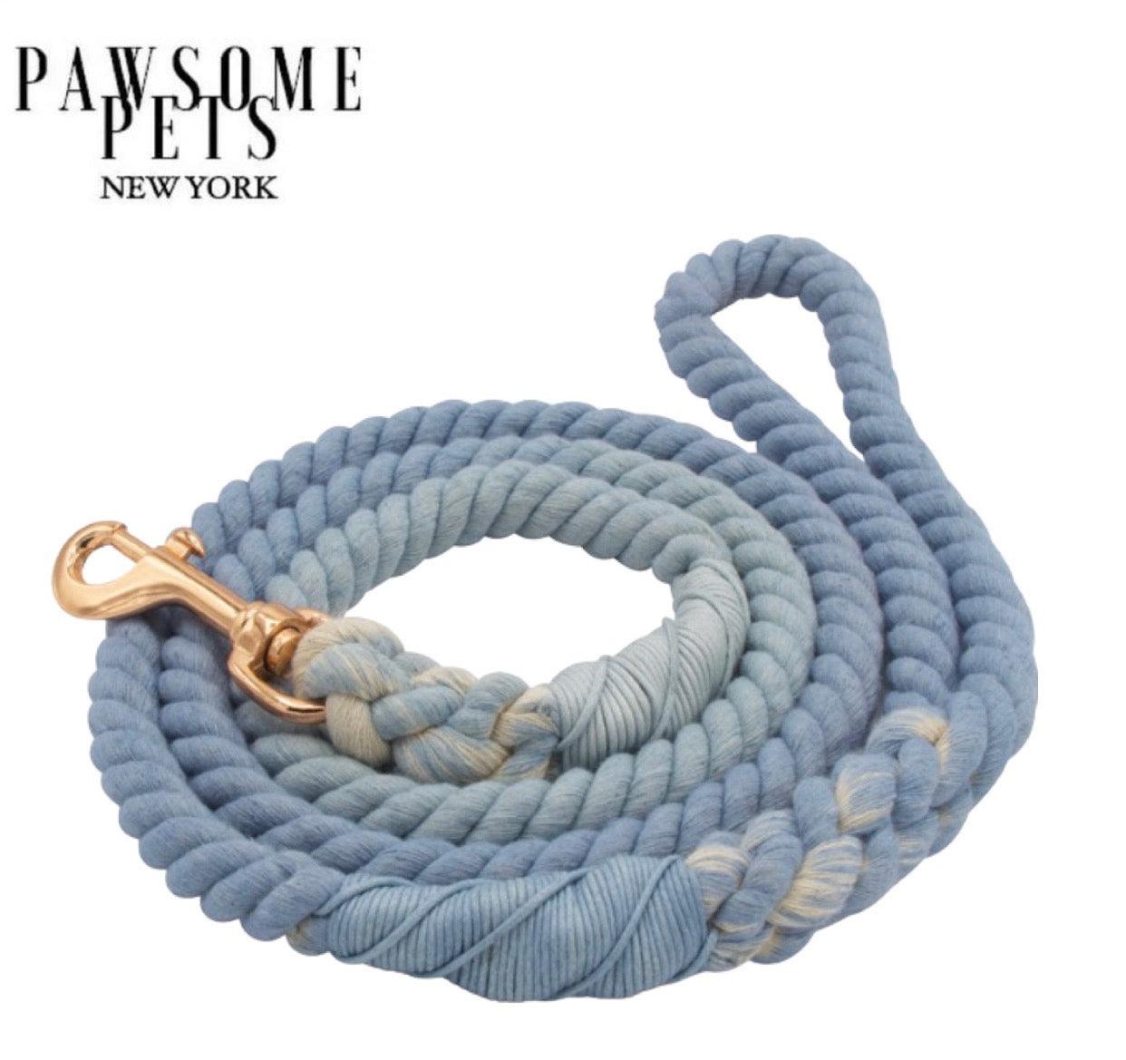 Pawsome Pets New York Rope leash - Larkspur — Obroże, smycze i szelki — photo 2