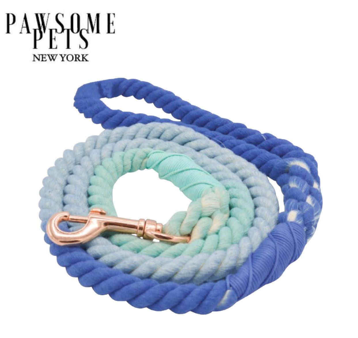 Pawsome Pets New York Smycz linowa - Oceanside rainbow — Obroże, smycze i szelki — photo 2