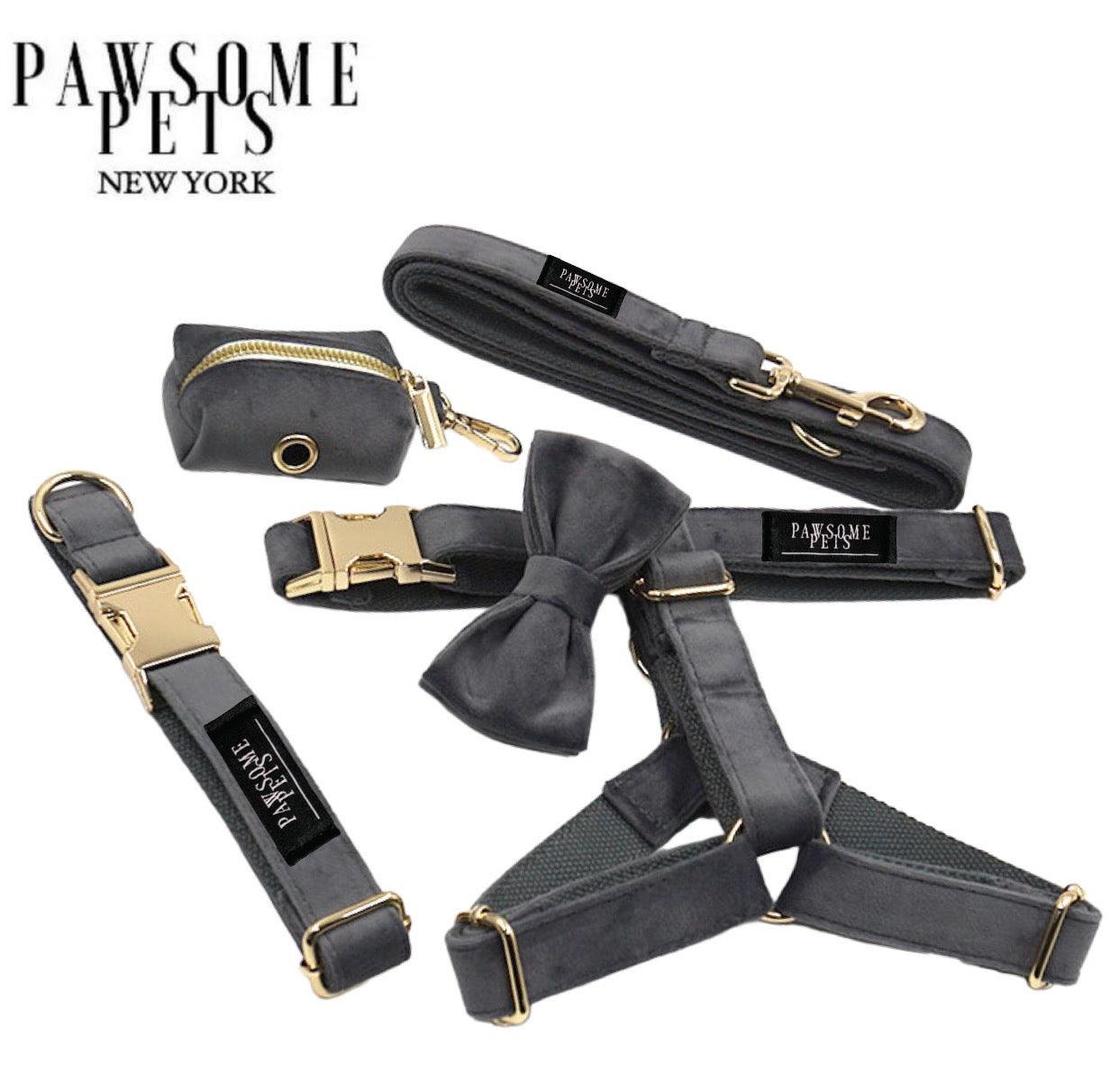 Pawsome Pets New York Zestep step-in - Ciemnoszary (5 sztuk) — Obroże, smycze i szelki — photo 2