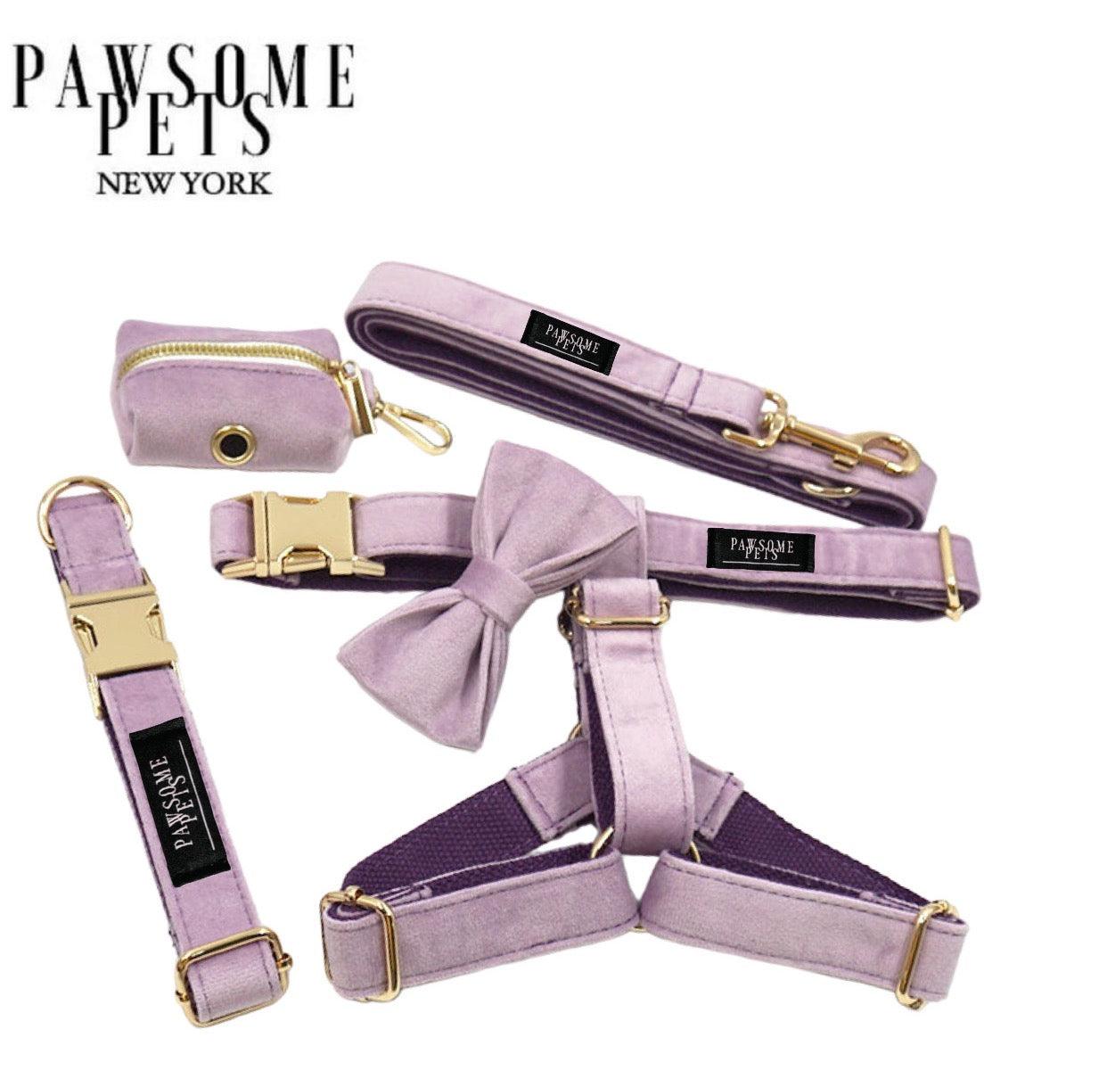 Pawsome Pets New York Ensemble step-in - Violet clair (5 pièces) — Colliers, laisses et harnais — photo 2
