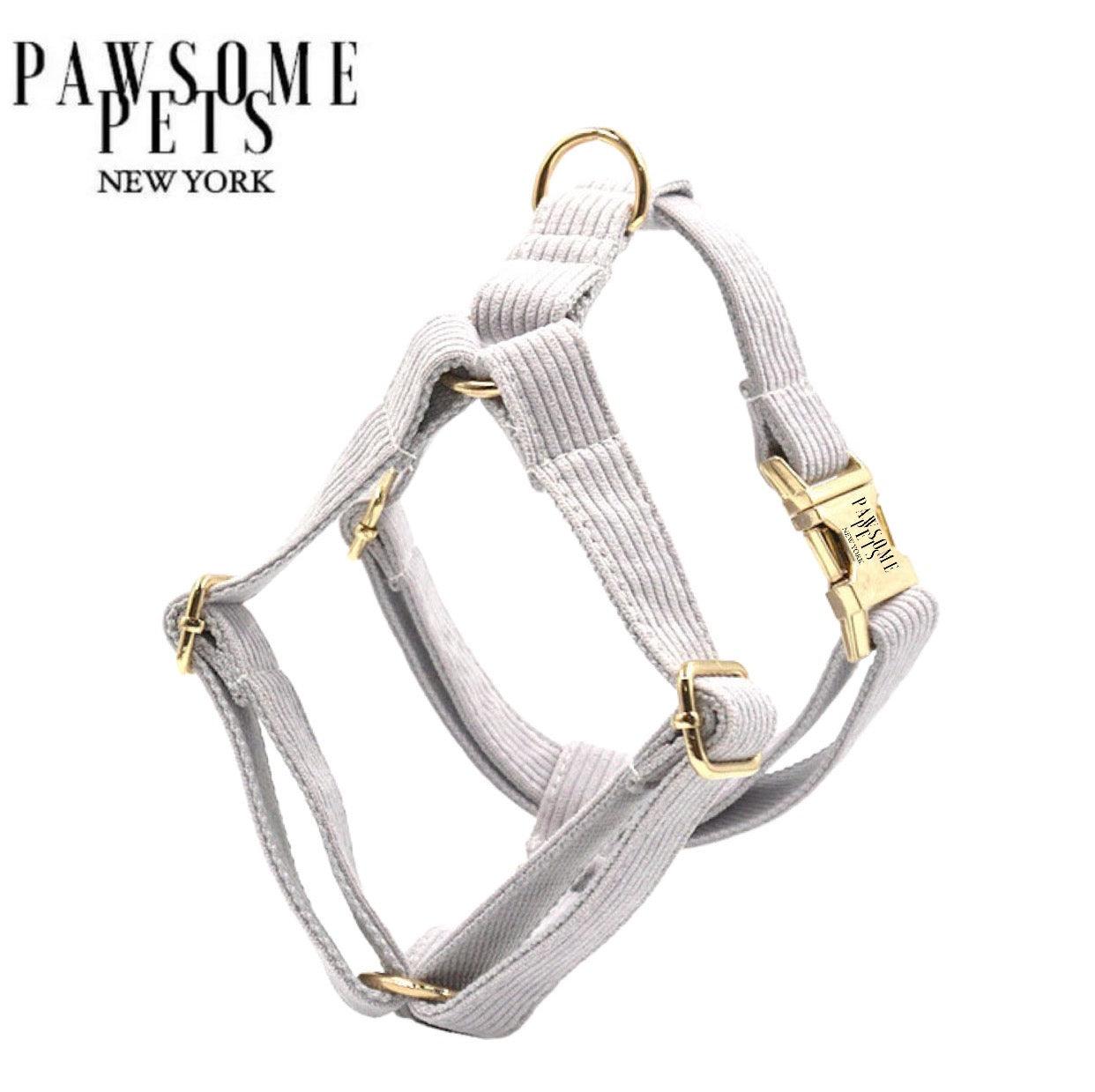 Pawsome Pets New York Szelki step-in - Jasnoszary — Obroże, smycze i szelki — photo 2