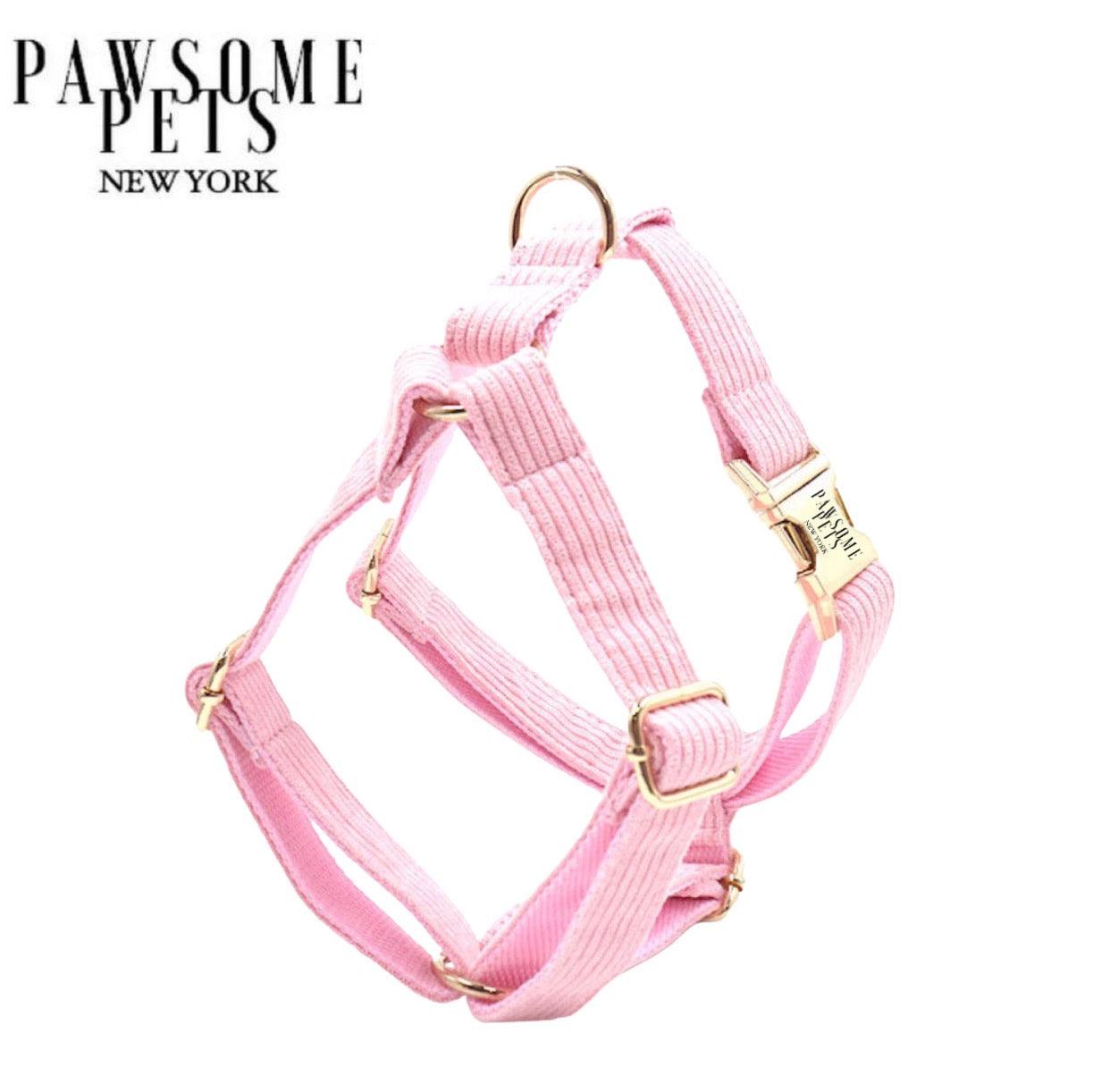 Pawsome Pets New York Szelki step-in - Baby pink — Obroże, smycze i szelki — photo 2