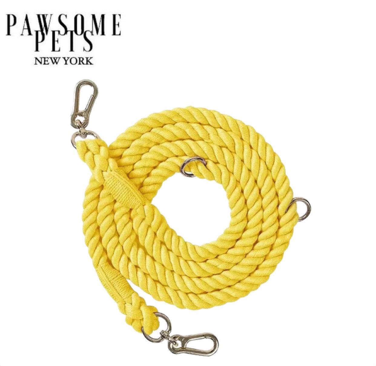 Pawsome Pets New York Laisse en corde pour chien mains libres - Autumn garden — Colliers, laisses et harnais — photo 2