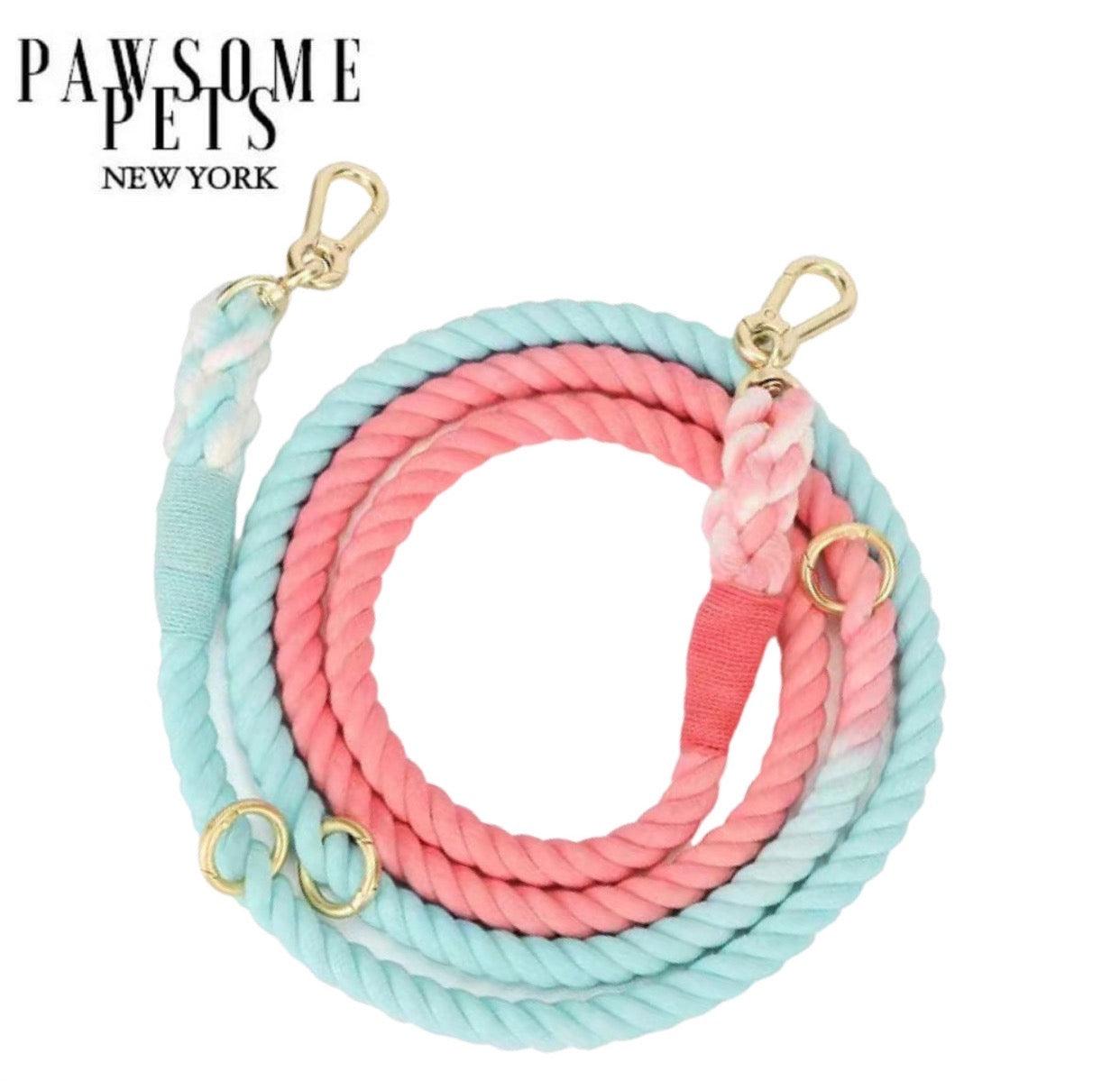 Pawsome Pets New York Laisse en corde pour chien mains libres - Sweet dream — Colliers, laisses et harnais — photo 2