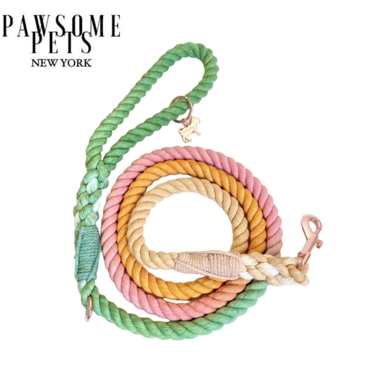 Pawsome Pets New York Laisse en corde - Bridgette — Colliers, laisses et harnais — photo 2
