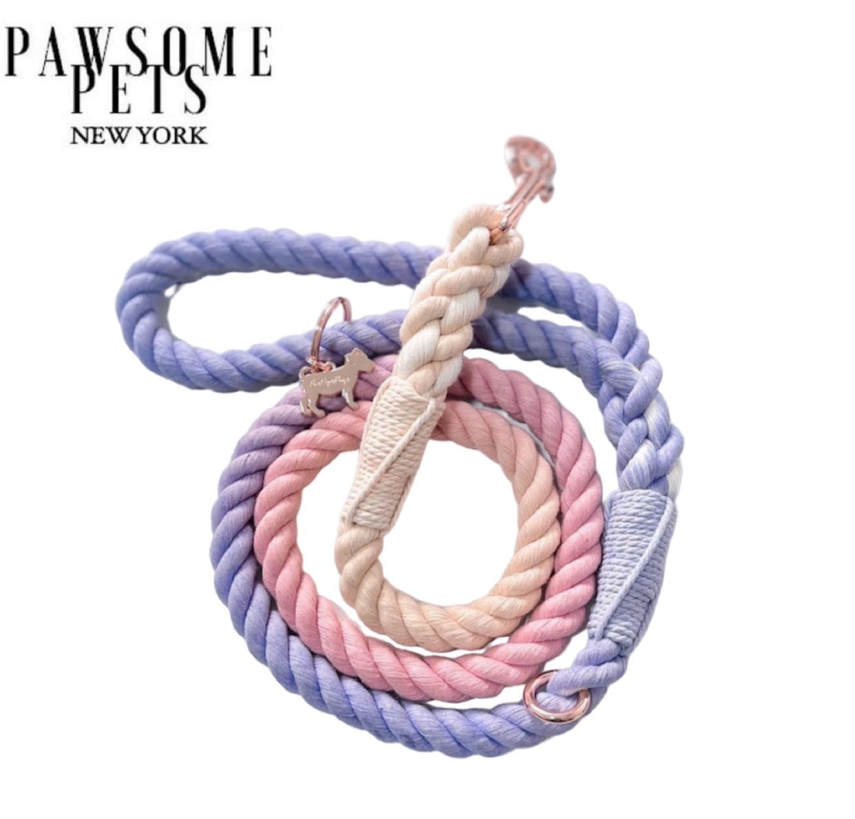 Pawsome Pets New York Smycz linowa - Chevalier — Obroże, smycze i szelki — photo 2