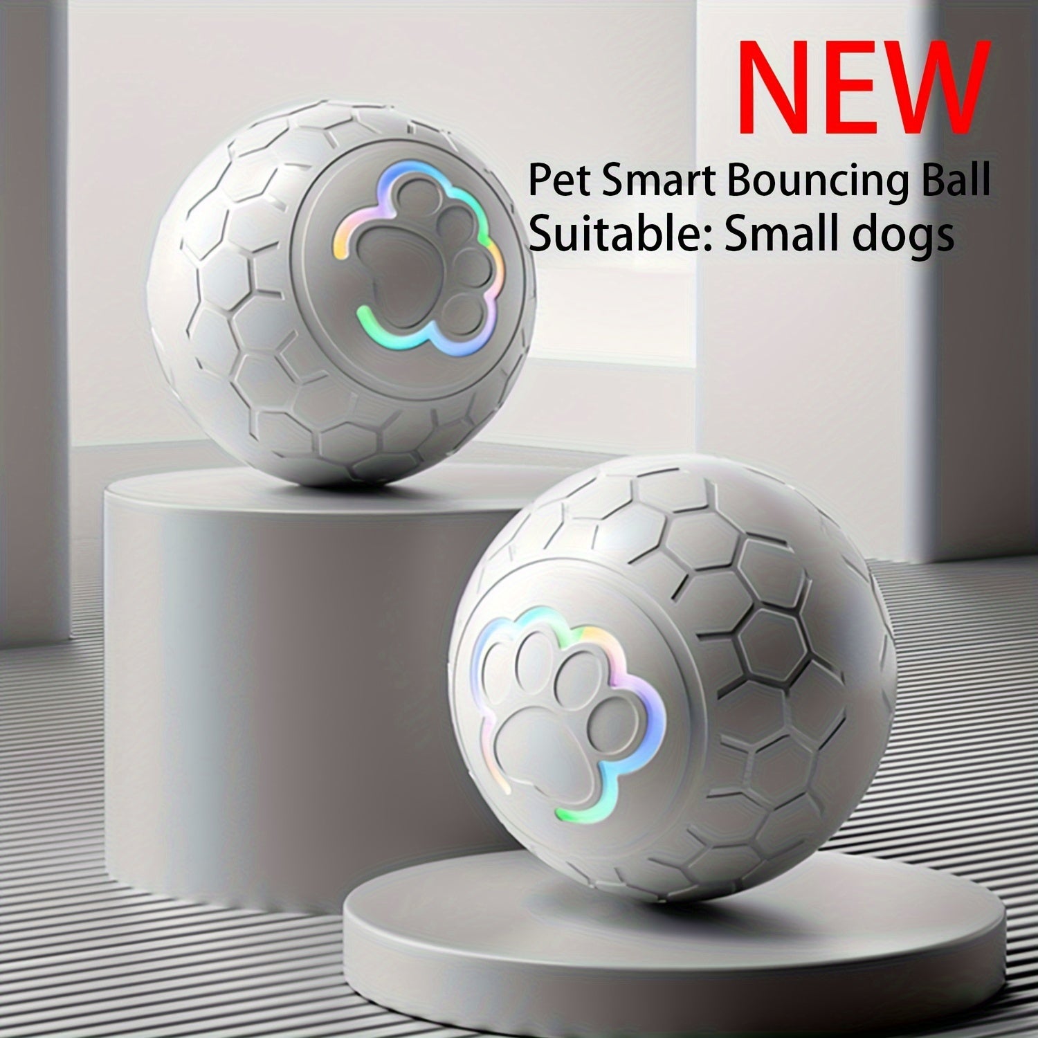 Tm Balle interactive pour chien - Gris Rayé — Jouets — photo 6