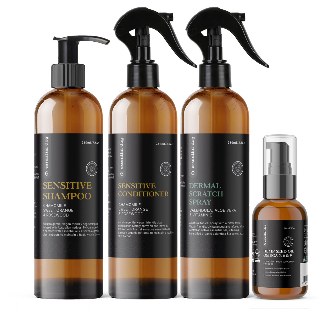 Essential Dog Spray anti-grattage cutané pour chiens : Aloe Vera, Calendula & Vitamine E — Compléments — photo 6