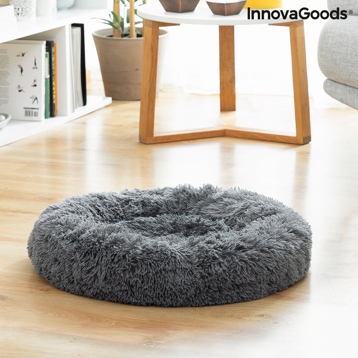 Couchage anti-stress pour animaux Bepess InnovaGoods Ø 60 cm — Paniers et caisses — photo 13