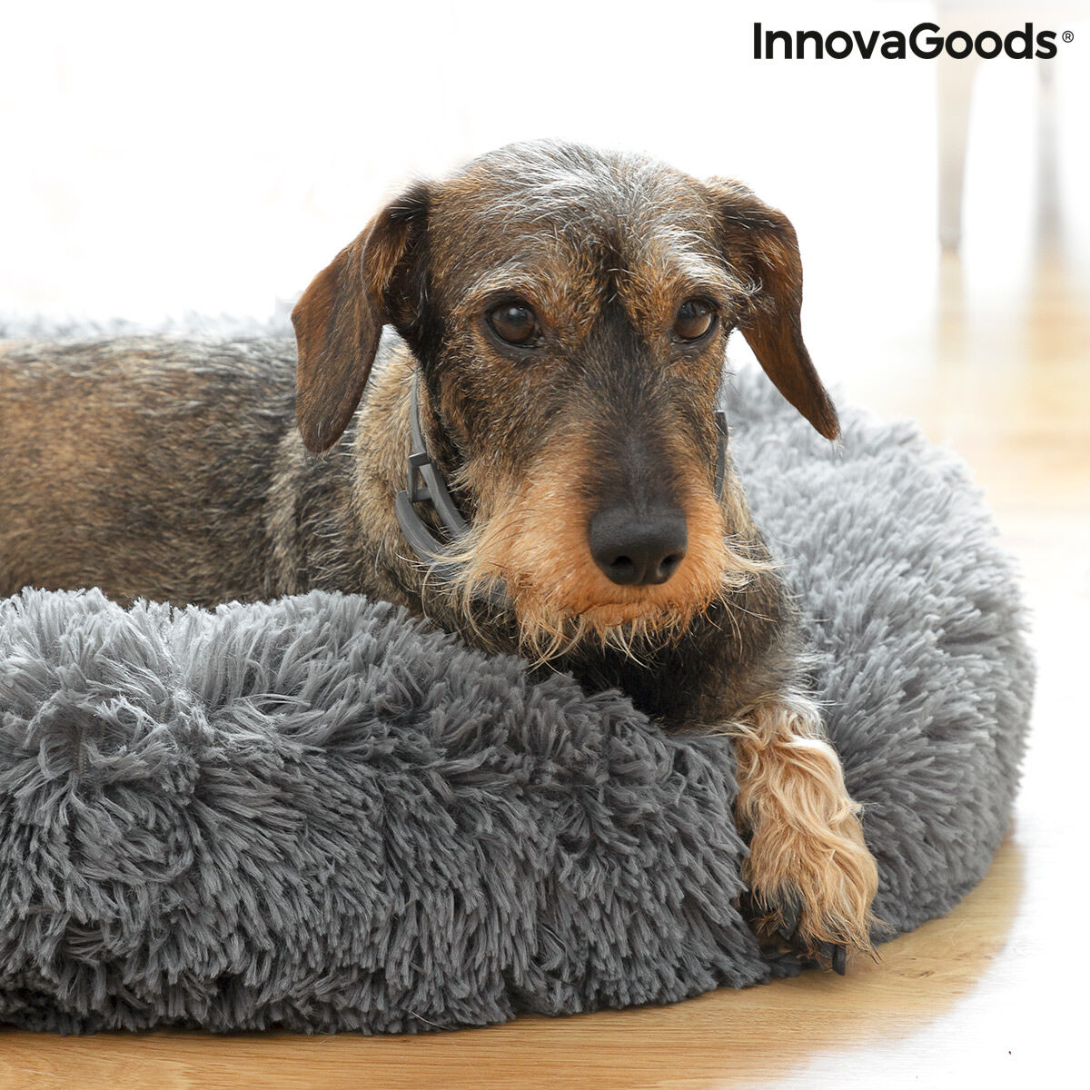 Couchage anti-stress pour animaux Bepess InnovaGoods Ø 60 cm — Paniers et caisses — photo 11