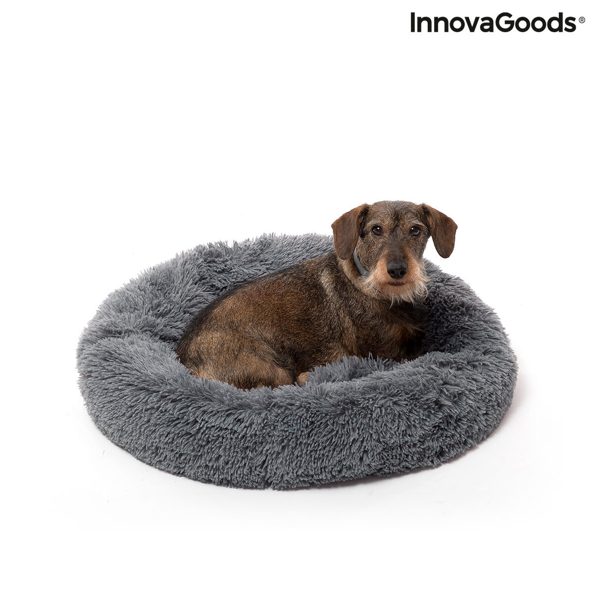 Couchage anti-stress pour animaux Bepess InnovaGoods Ø 60 cm — Paniers et caisses — photo 5
