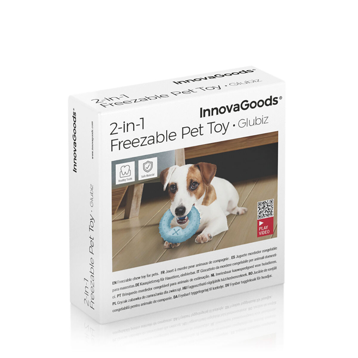 Jouet à mâcher réfrigérable pour animaux Glubiz InnovaGoods 2-en-1 — photo 3