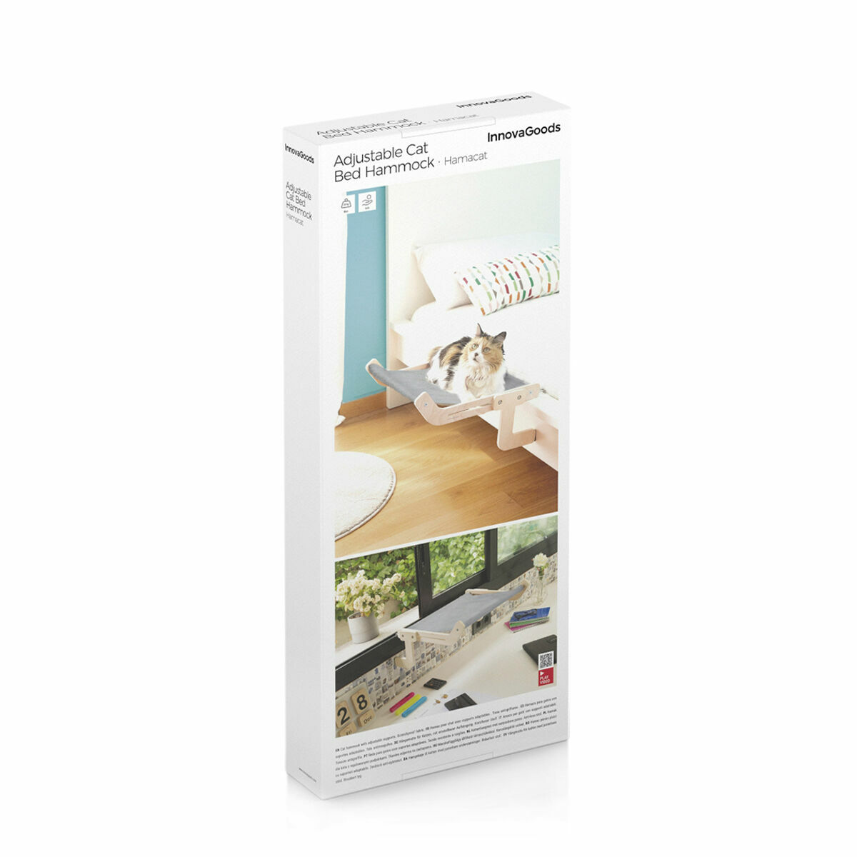 Zawieszany Hamak dla Kota Hamacat InnovaGoods — Drapaki i drzewka — photo 8