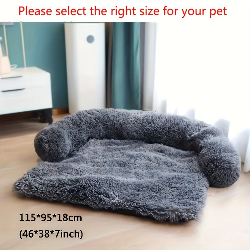 Tm Lit canapé moelleux pour animaux avec coussin cervical — Paniers et caisses — photo 5