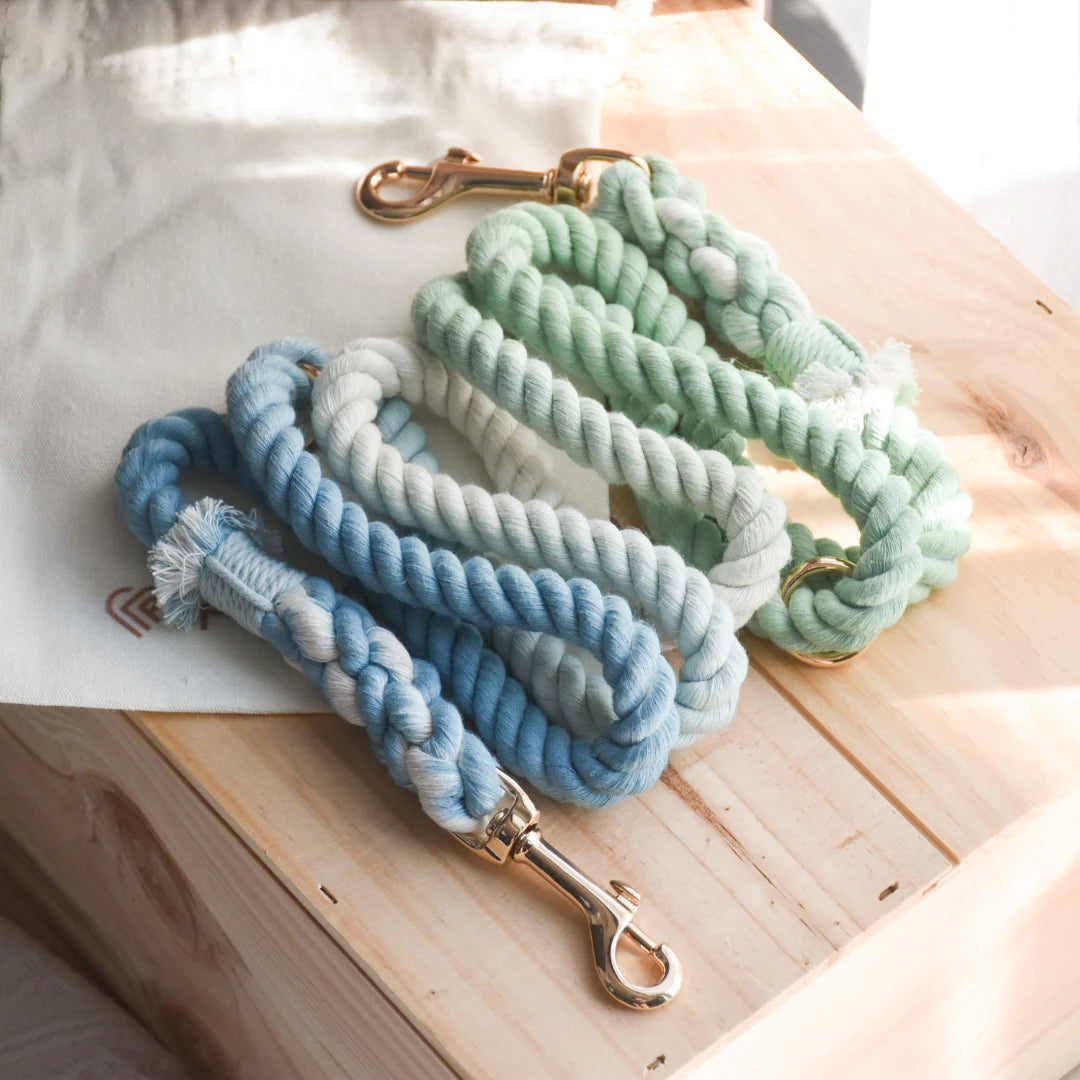 Pawsome Pets New York Hands free dog rope leash - Ocean wave — Obroże, smycze i szelki — photo 2