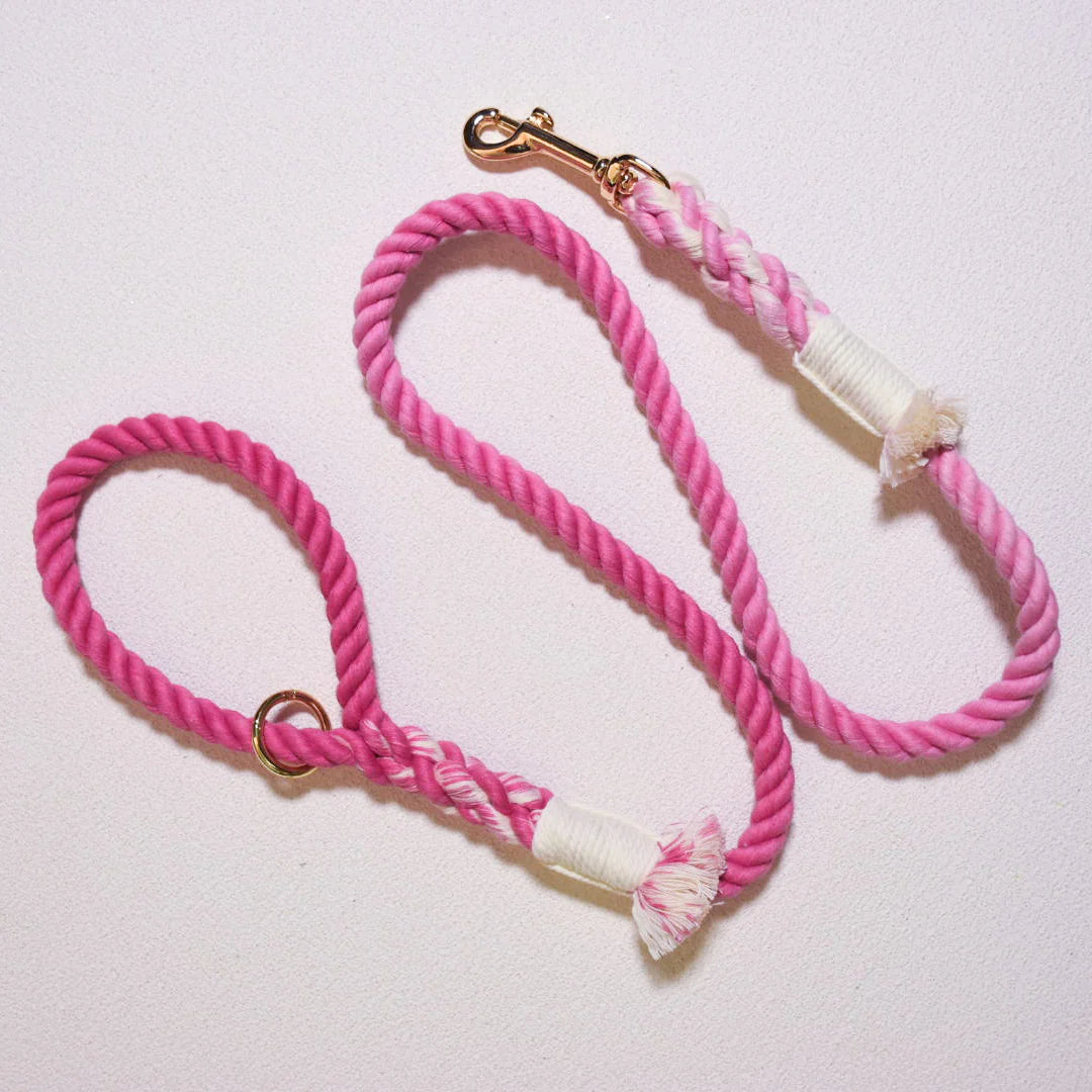 Pawsome Pets New York Smycz linowa - Hot pink — Obroże, smycze i szelki — photo 2