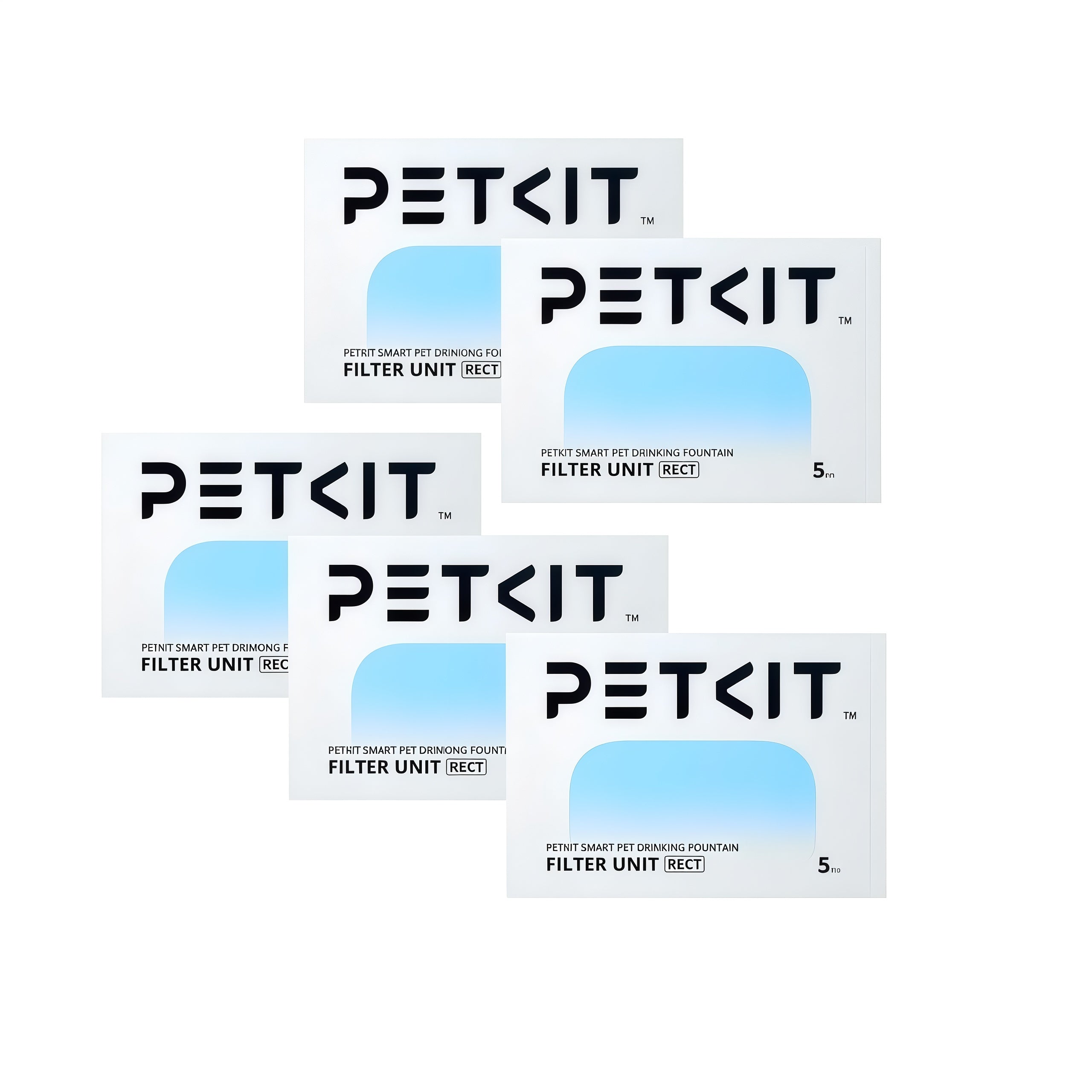 Petkit Europe PETKIT Unité de filtre RECT 5.0 | 5 pcs — photo 9